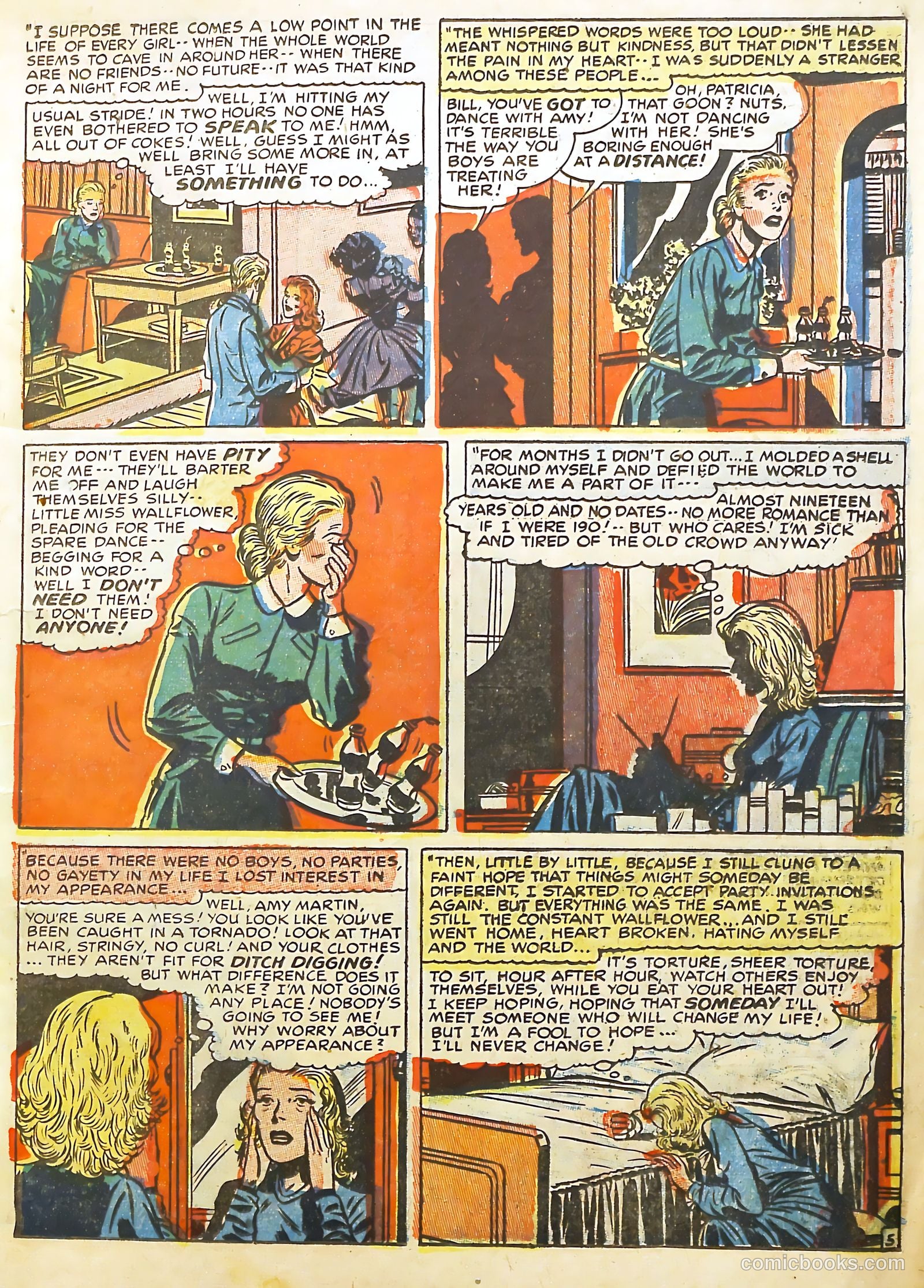 Young Love #3 (1949) — page 8 of 62