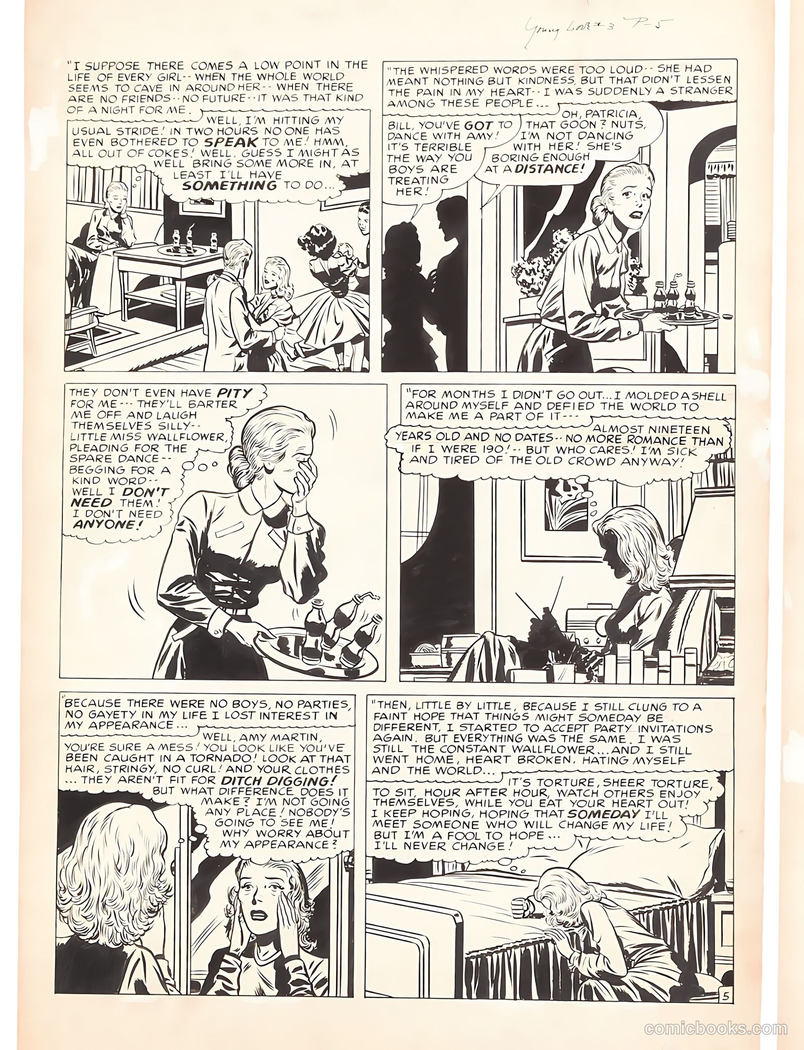 Young Love #3 (1949) — page 9 of 62