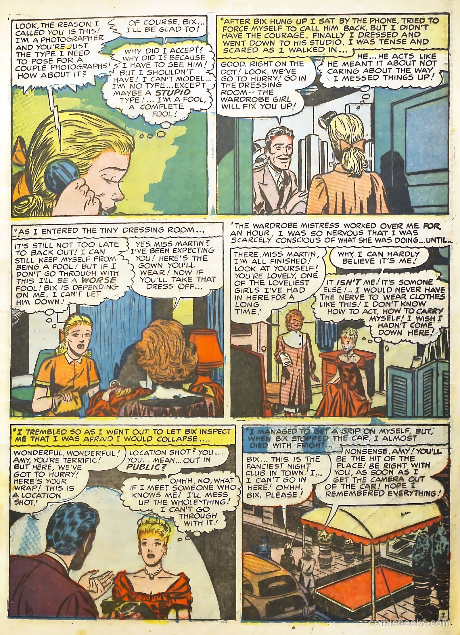Young Love #3 (1949) — page 12 of 62