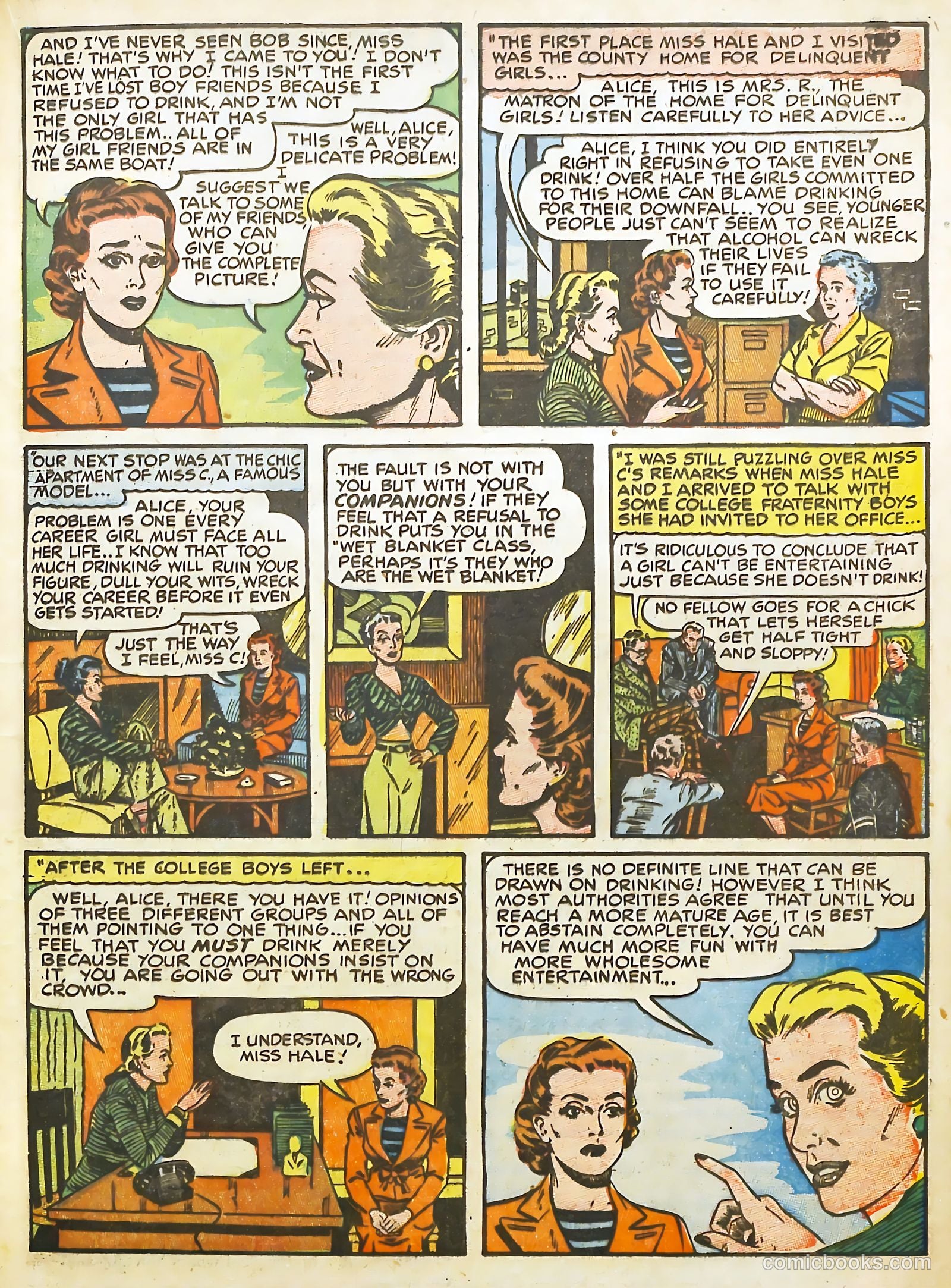 Young Love #3 (1949) — page 34 of 62