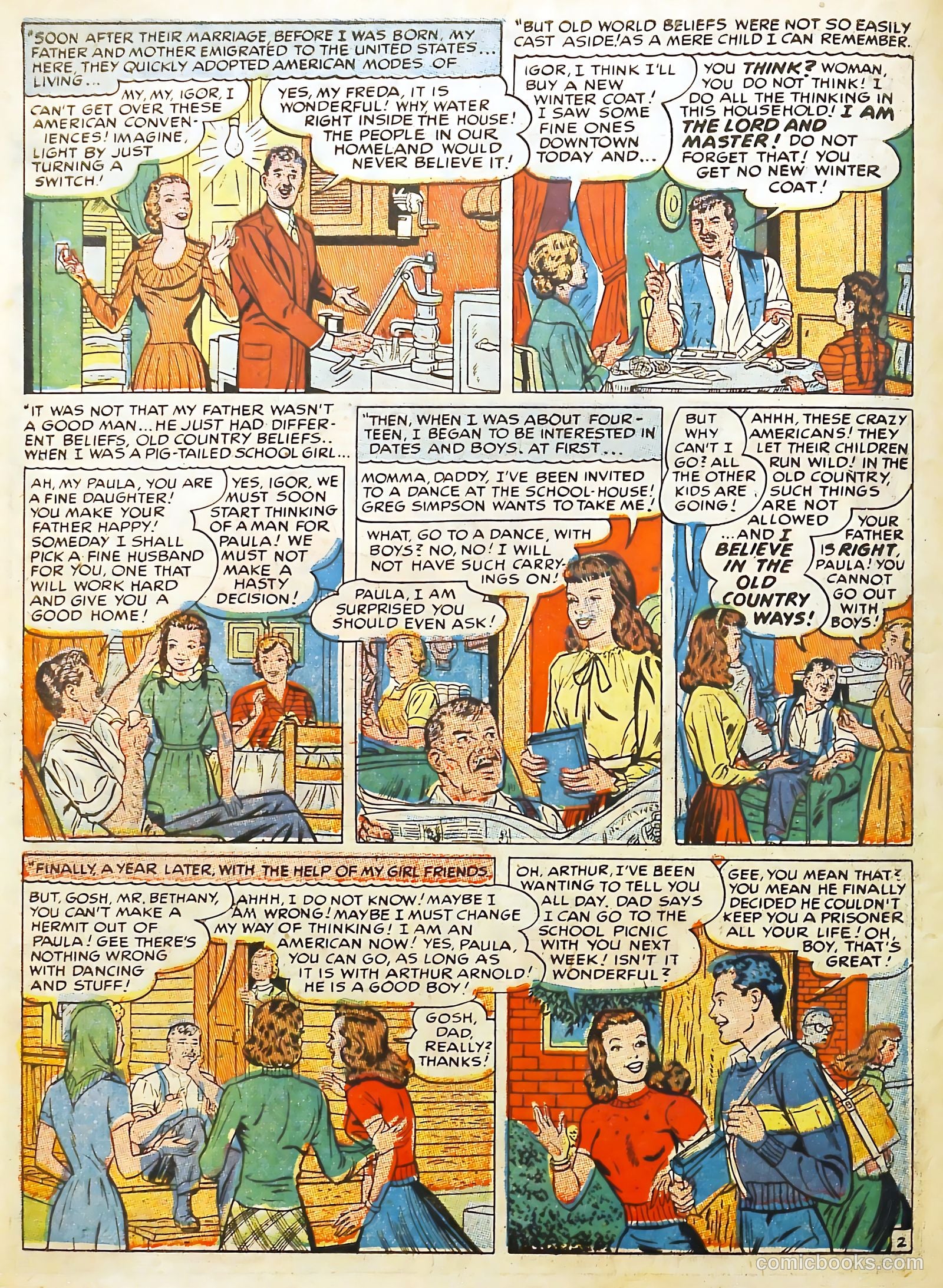 Young Love #3 (1949) — page 40 of 62