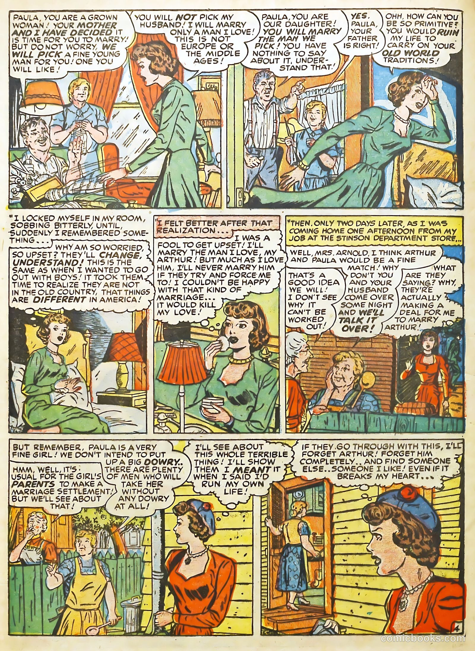 Young Love #3 (1949) — page 42 of 62