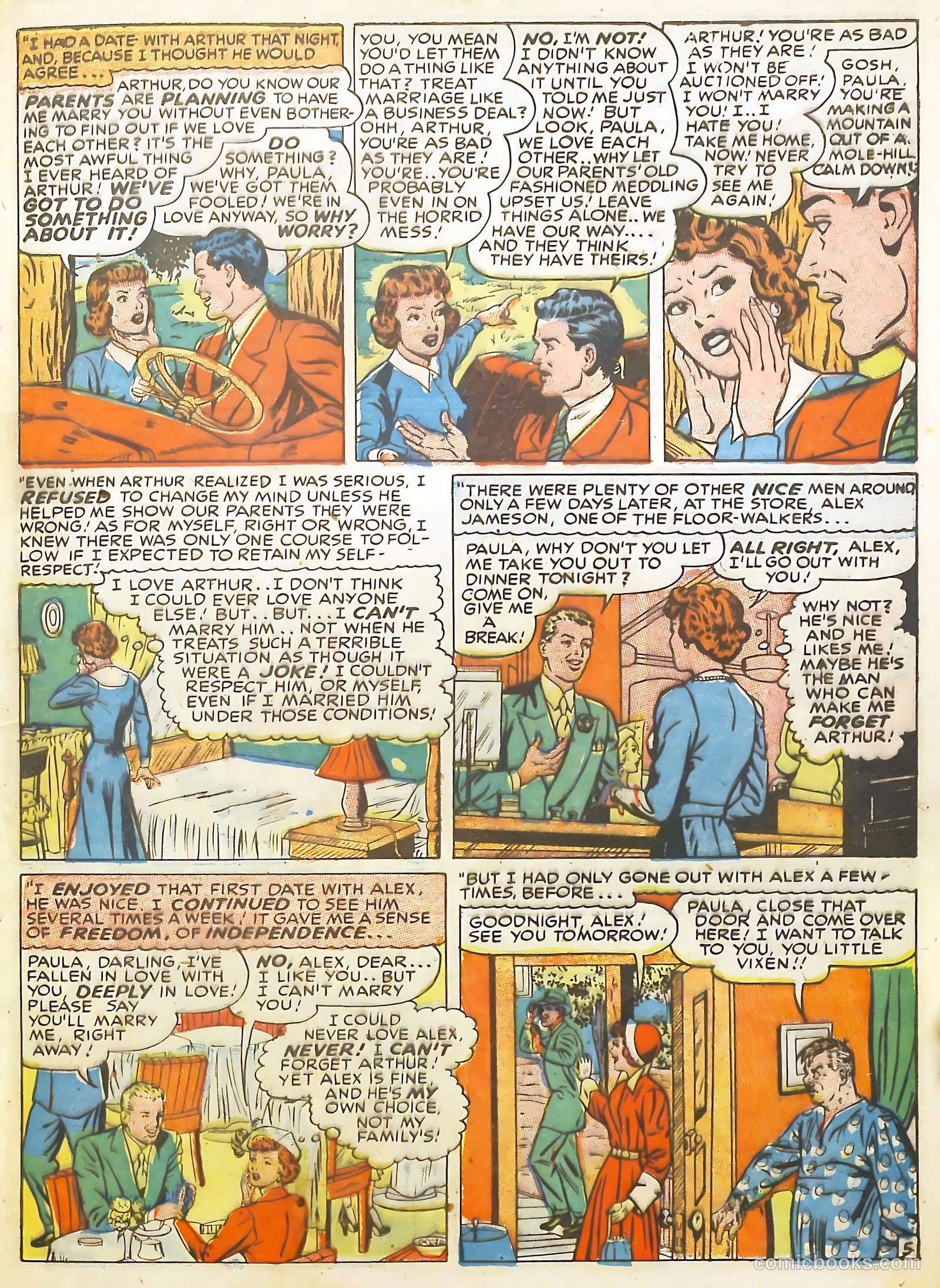 Young Love #3 (1949) — page 43 of 62