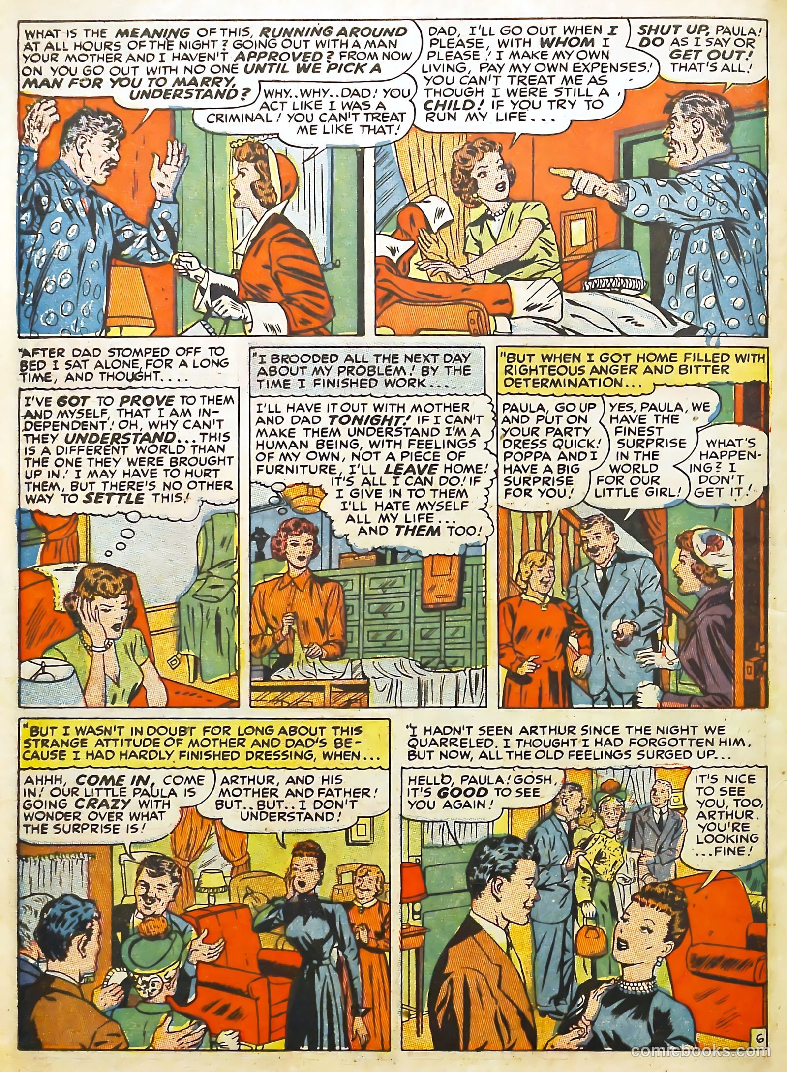 Young Love #3 (1949) — page 44 of 62