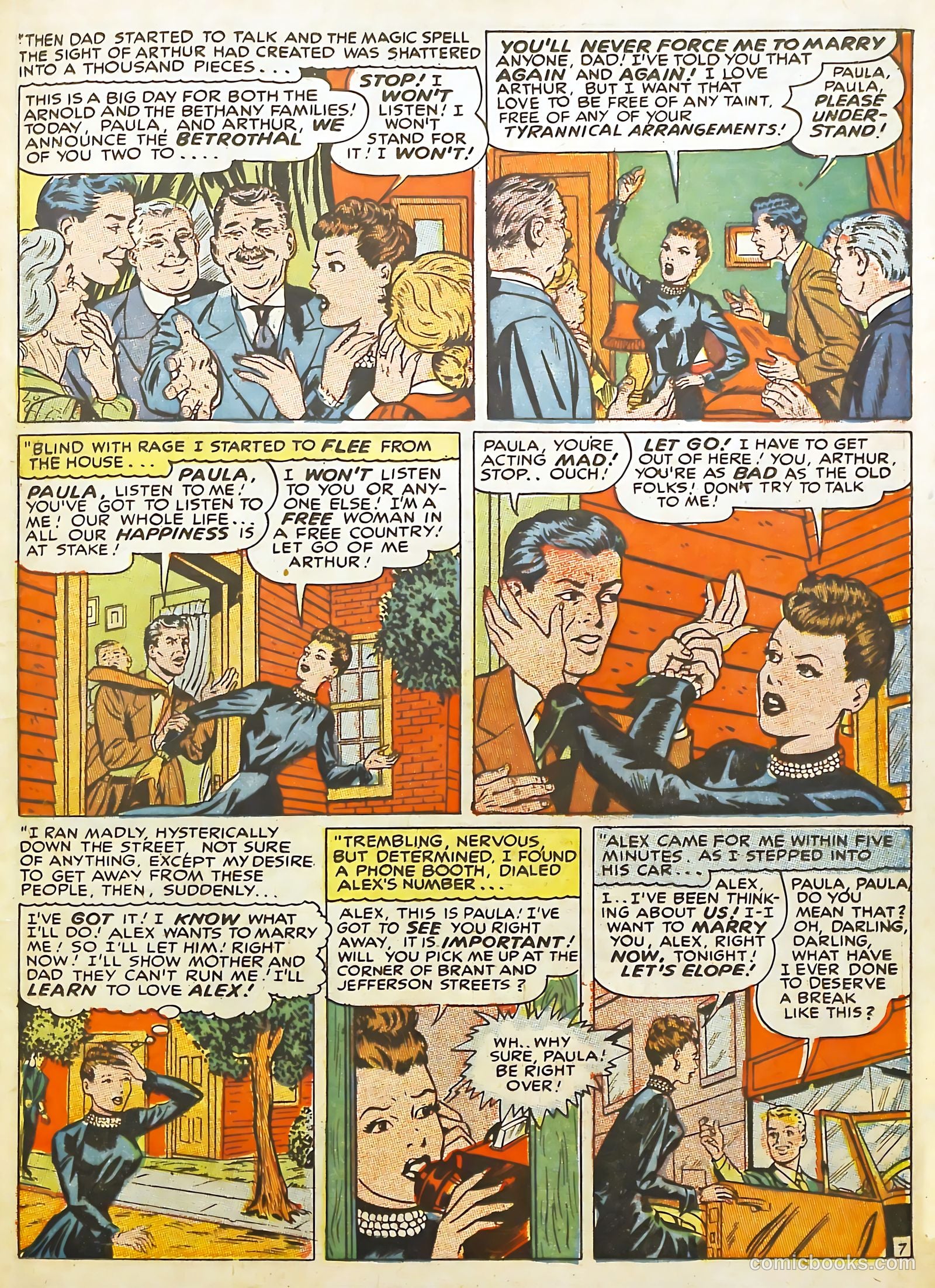 Young Love #3 (1949) — page 45 of 62