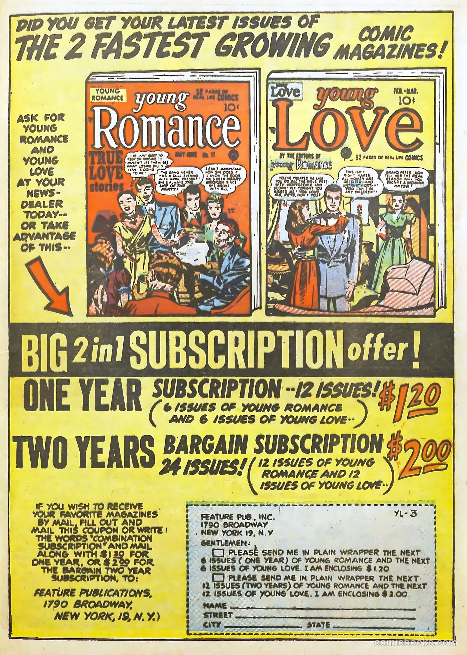 Young Love #3 (1949) — page 47 of 62
