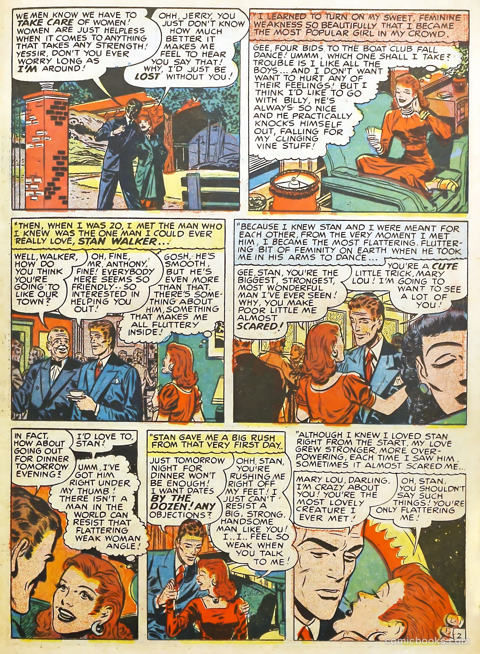 Young Love #3 (1949) — page 50 of 62