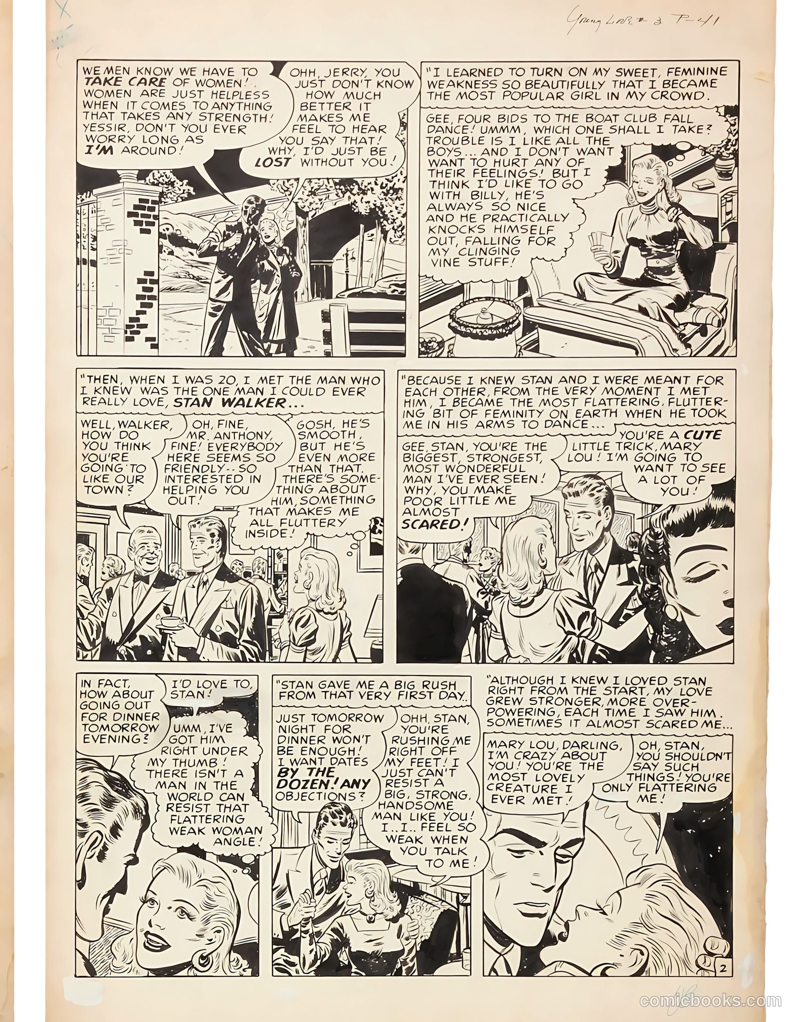 Young Love #3 (1949) — page 51 of 62