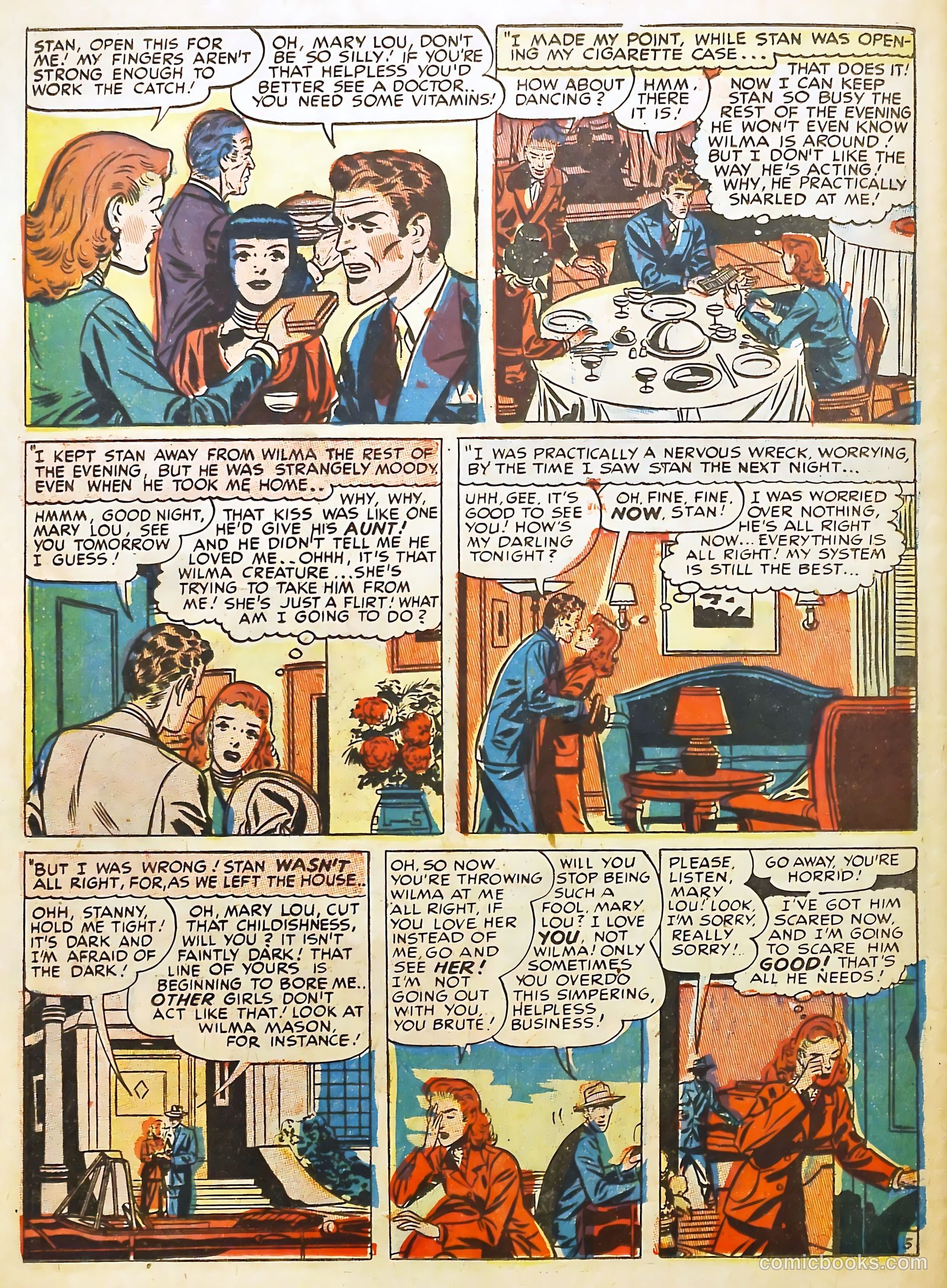 Young Love #3 (1949) — page 55 of 62
