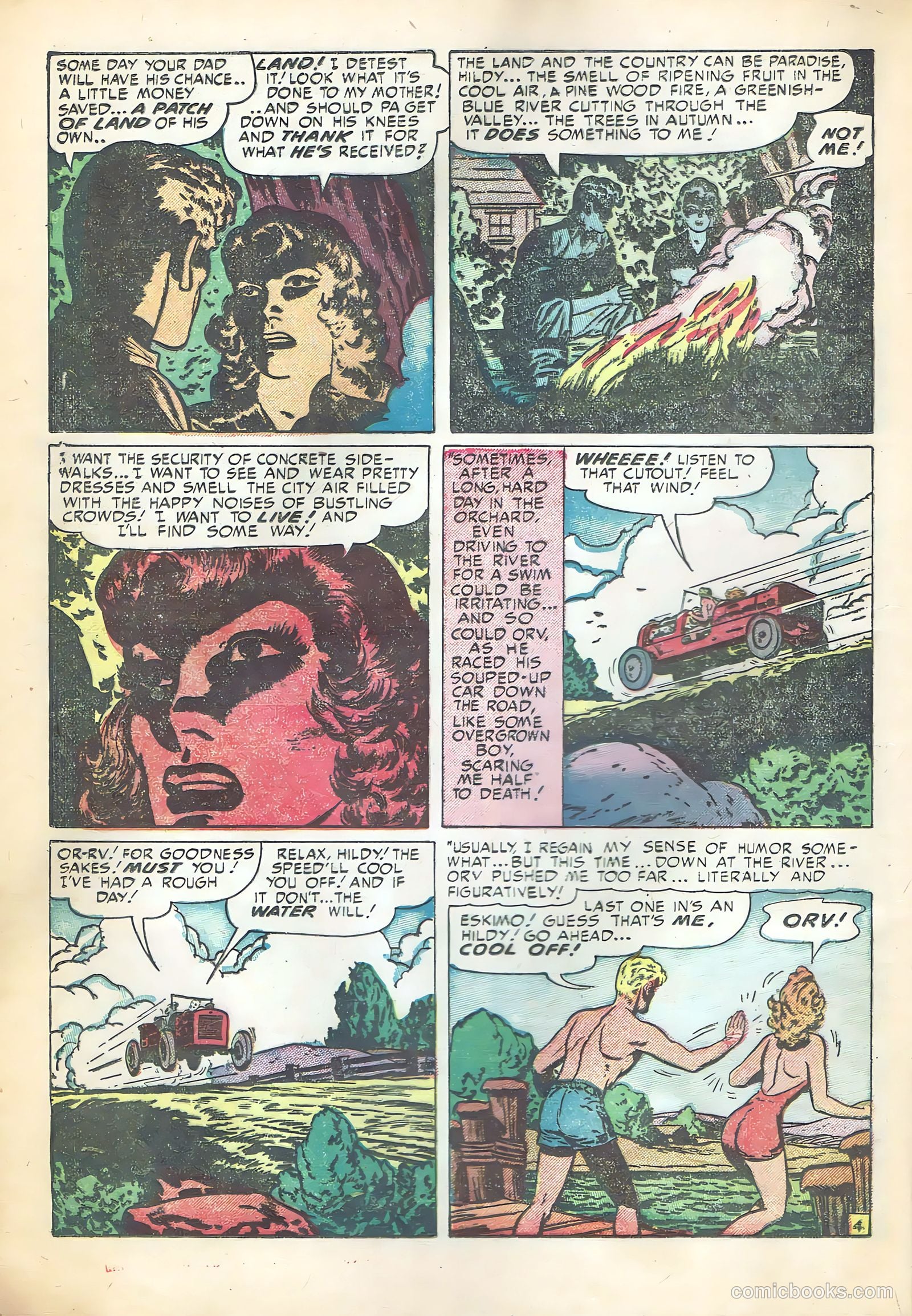 Young Love #30 (1953) — page 6 of 52