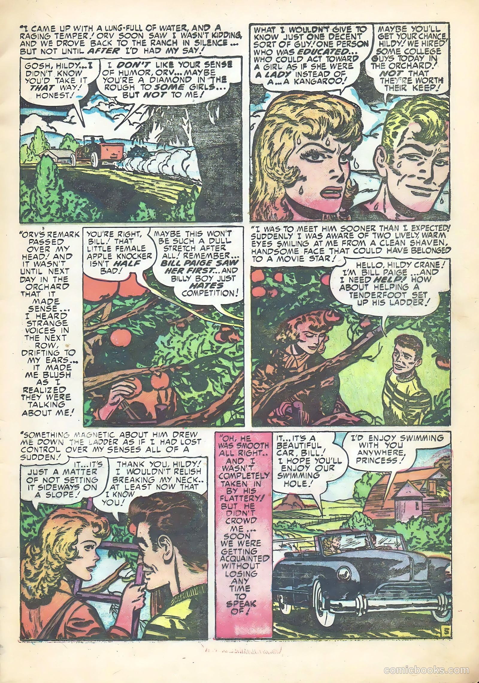 Young Love #30 (1953) — page 7 of 52