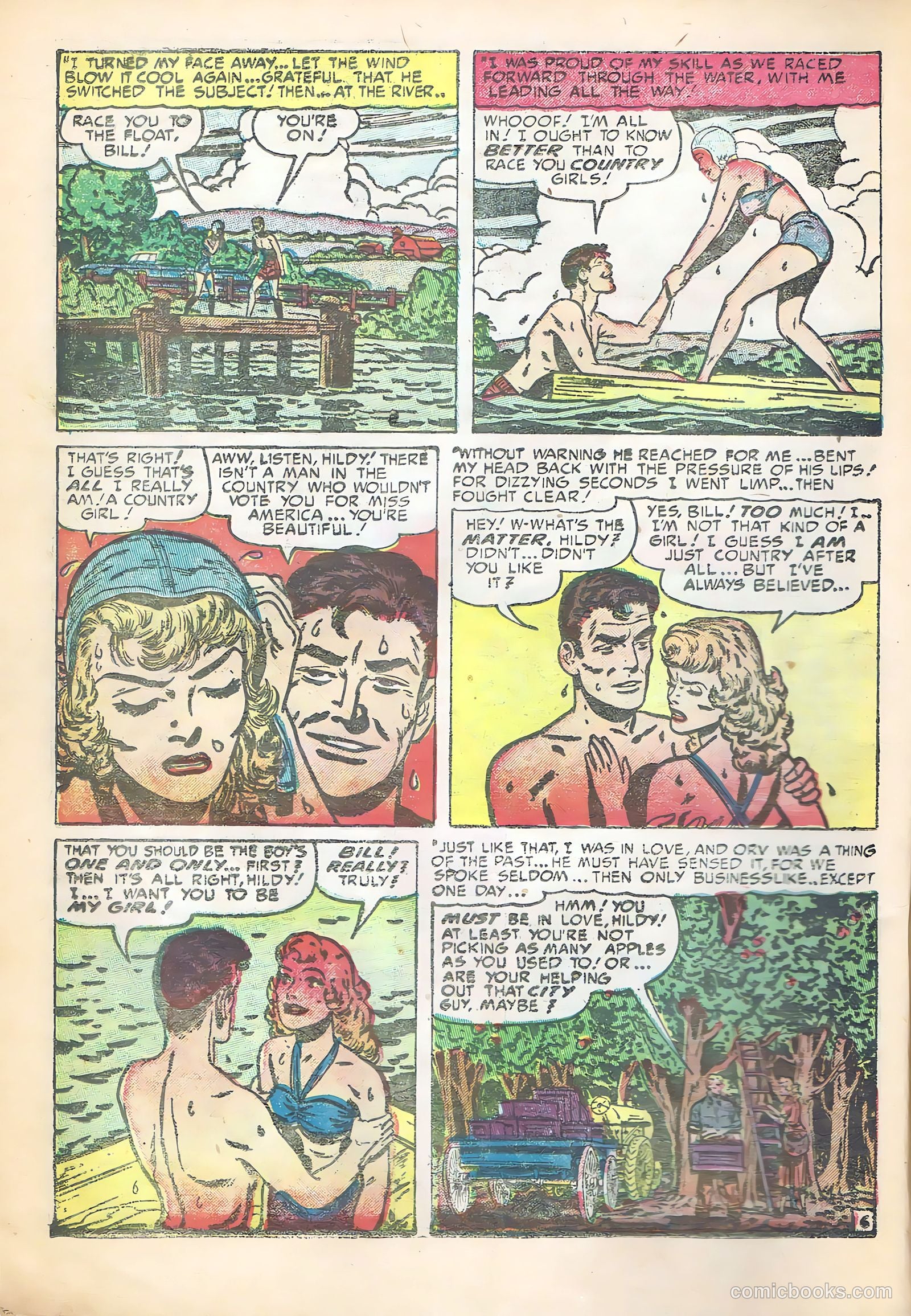 Young Love #30 (1953) — page 8 of 52