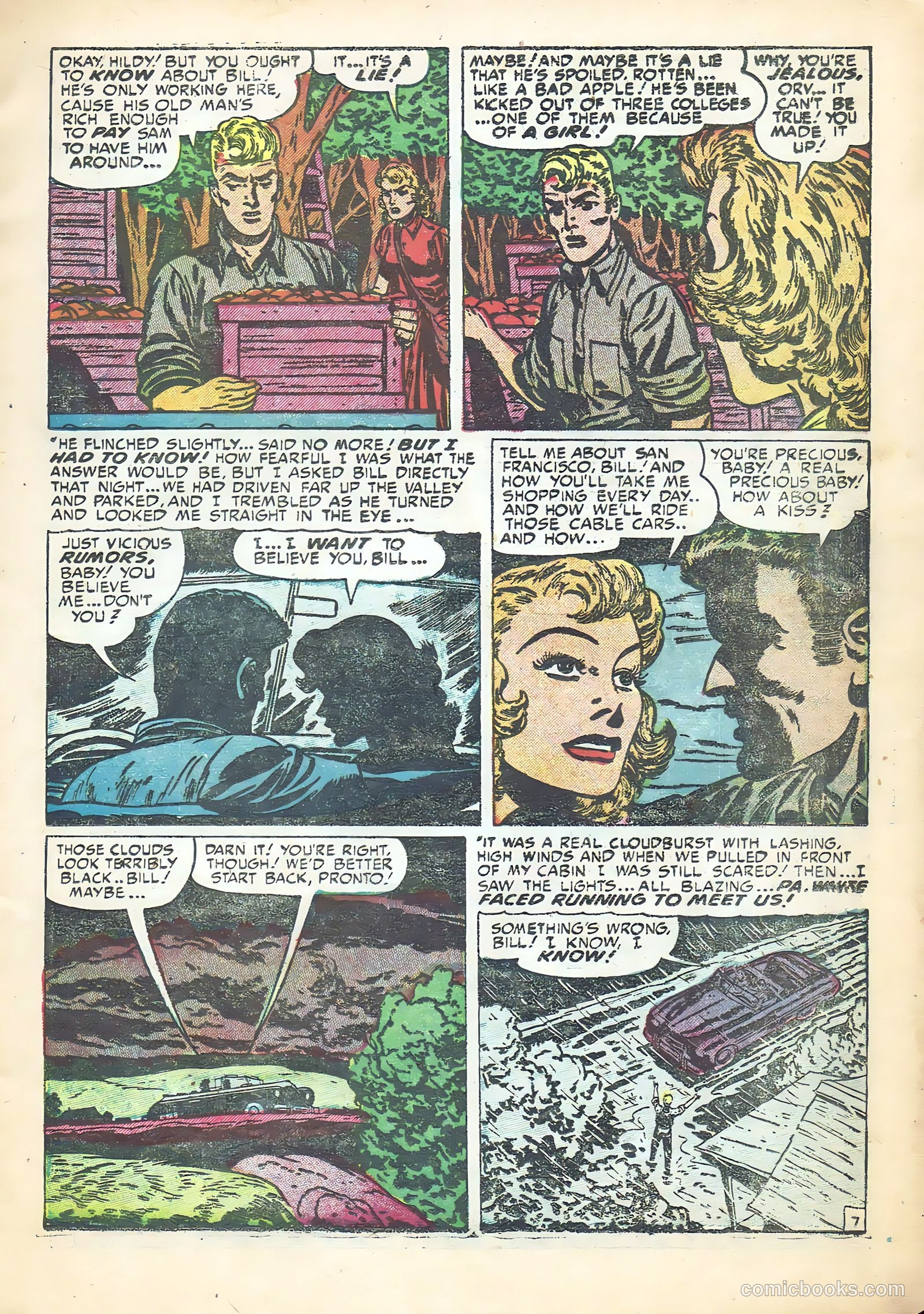 Young Love #30 (1953) — page 9 of 52