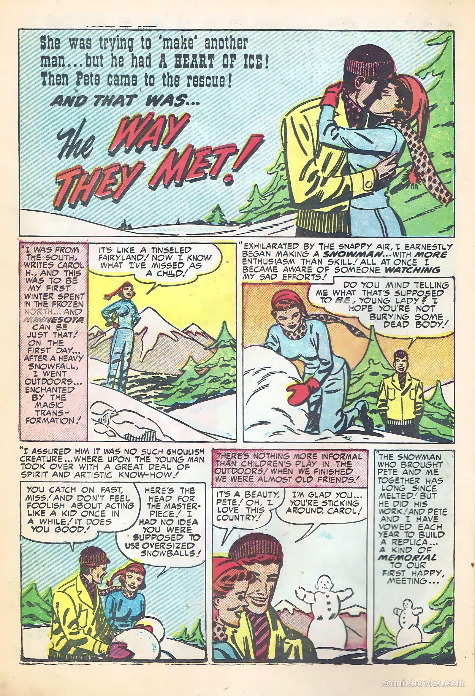 Young Love #30 (1953) — page 12 of 52