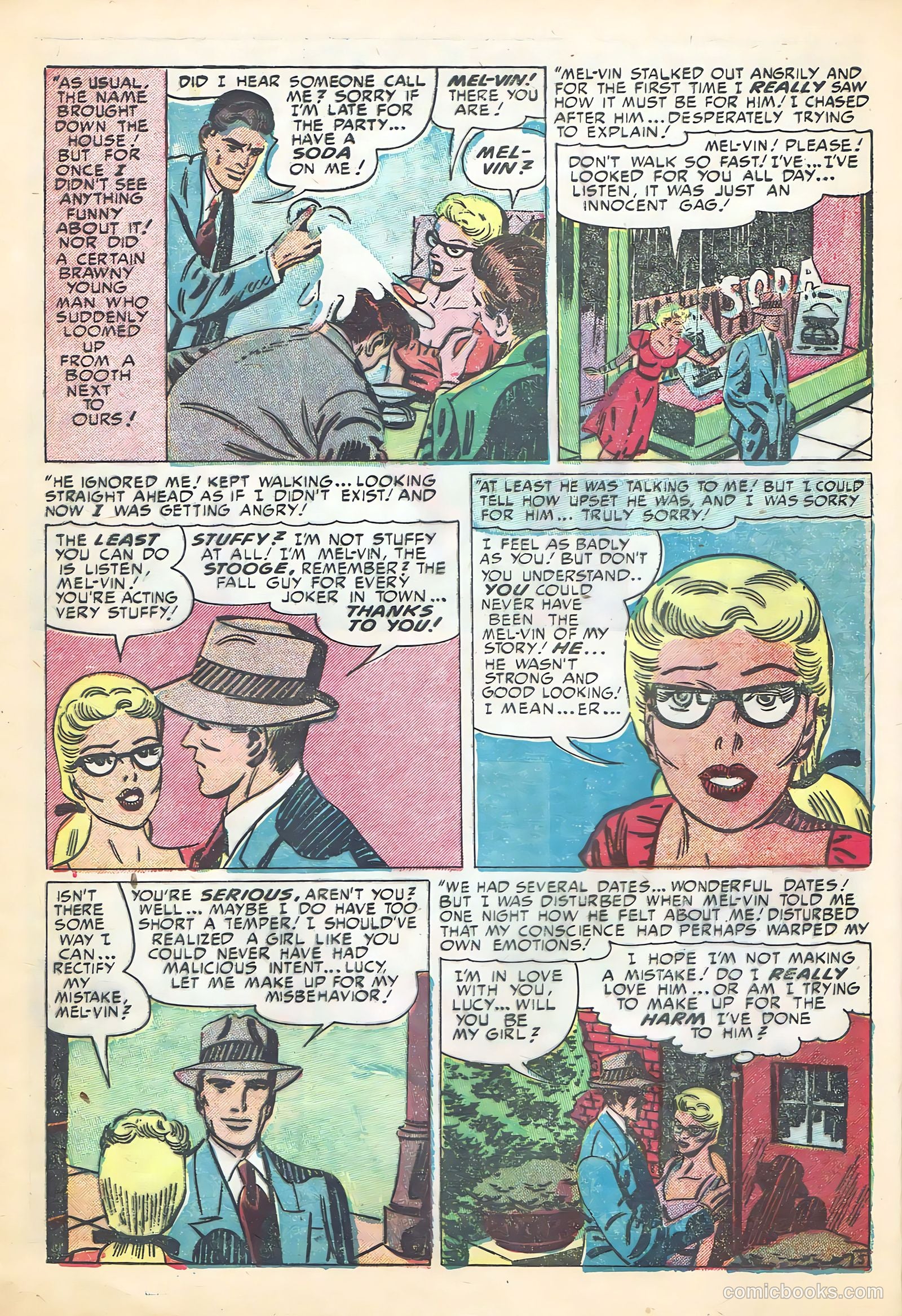 Young Love #30 (1953) — page 18 of 52