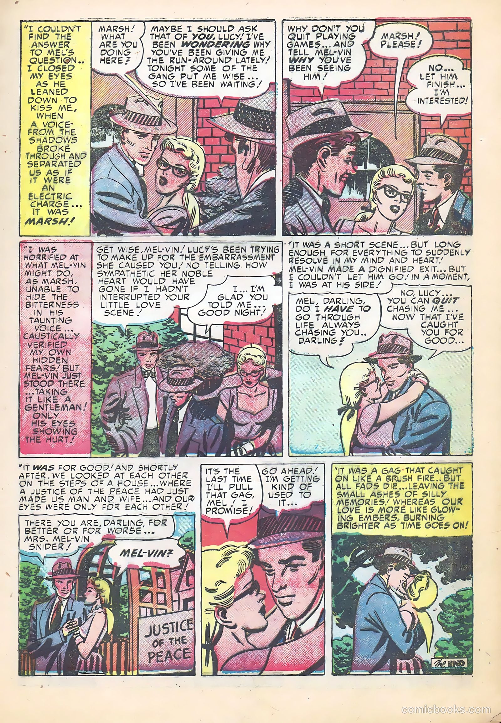 Young Love #30 (1953) — page 19 of 52
