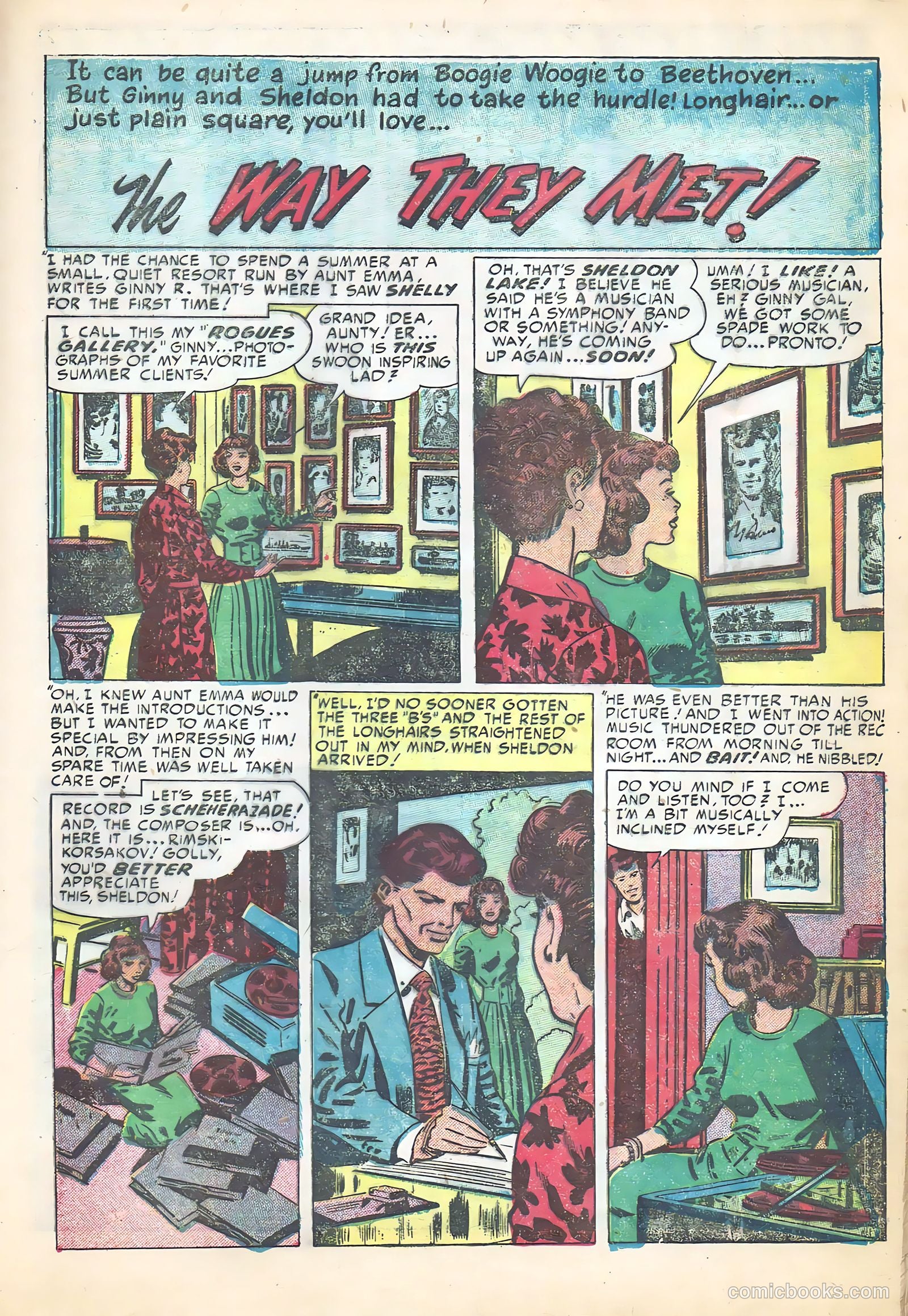 Young Love #30 (1953) — page 35 of 52