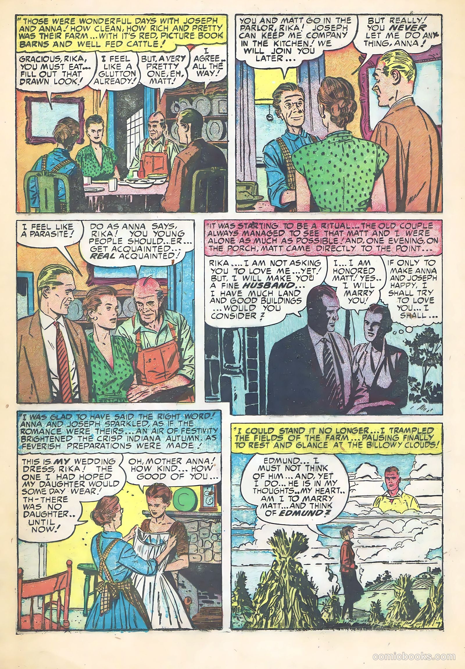 Young Love #30 (1953) — page 46 of 52
