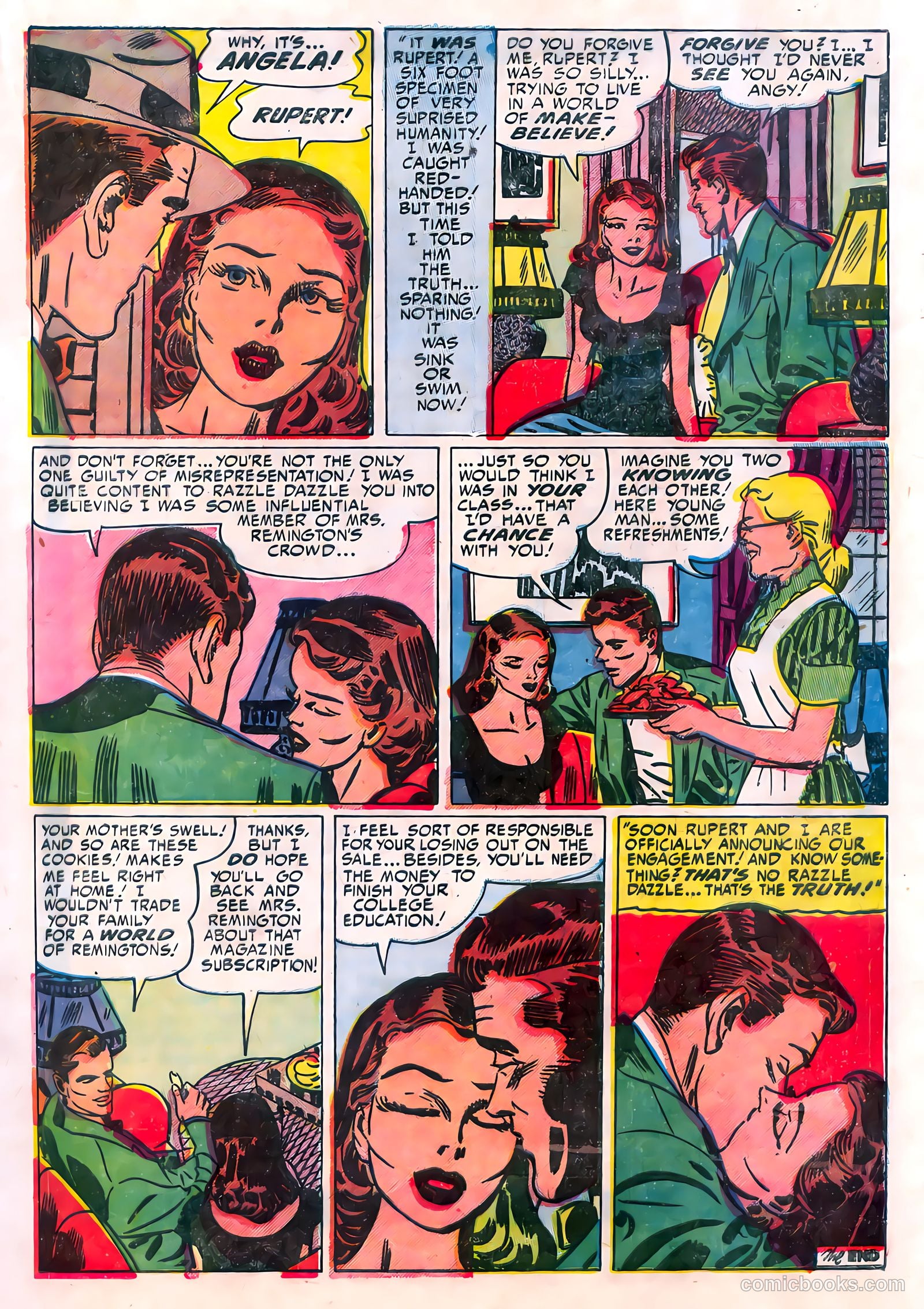 Young Love #31 (1952) — page 23 of 52