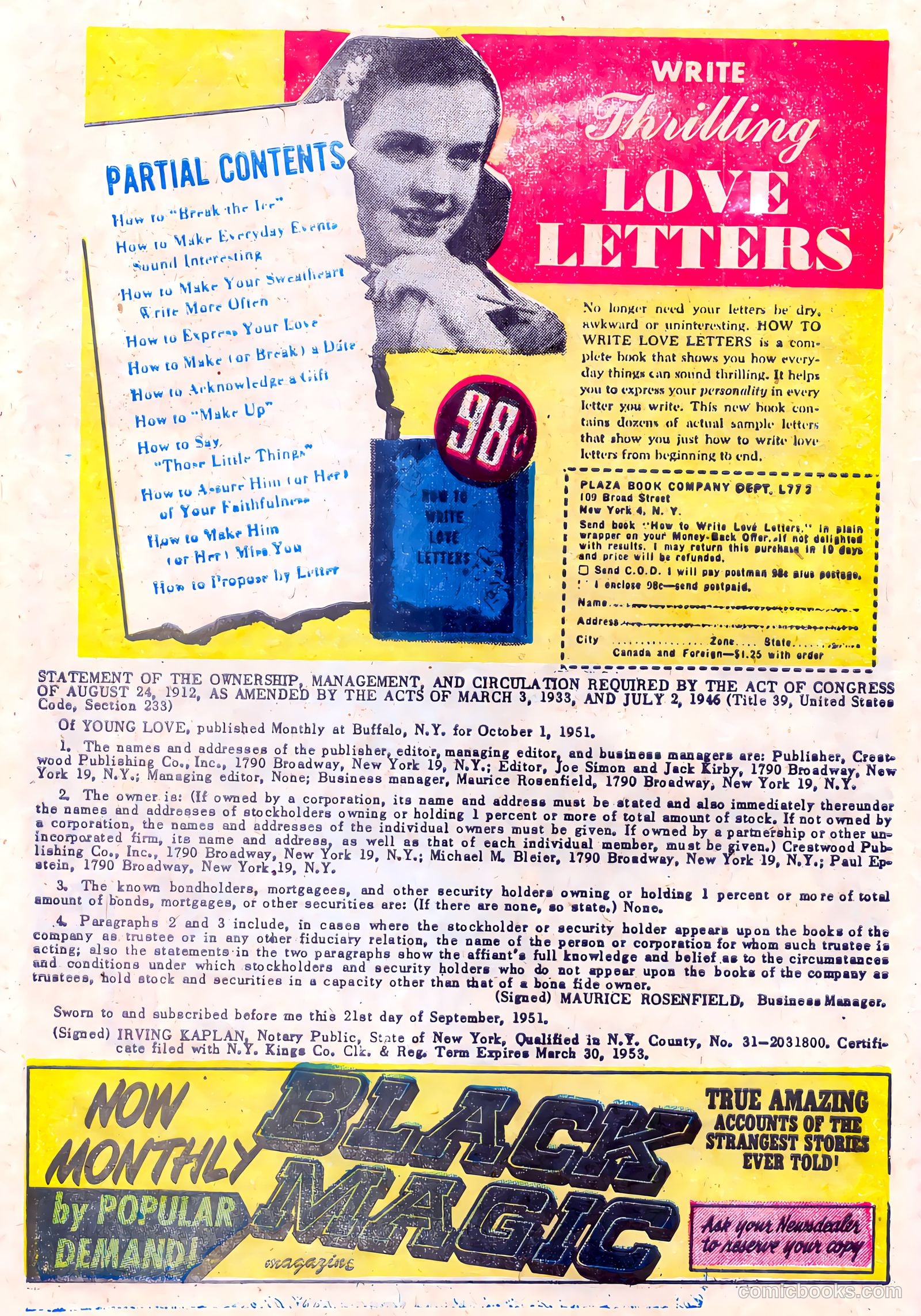 Young Love #31 (1952) — page 36 of 52