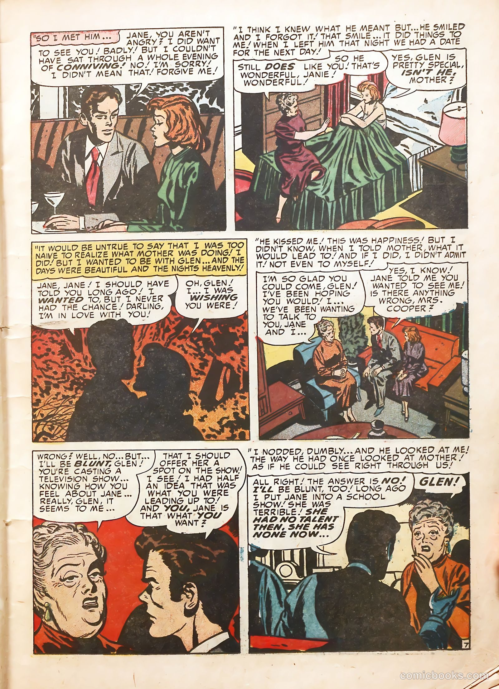 Young Love #32 (1952) — page 9 of 52