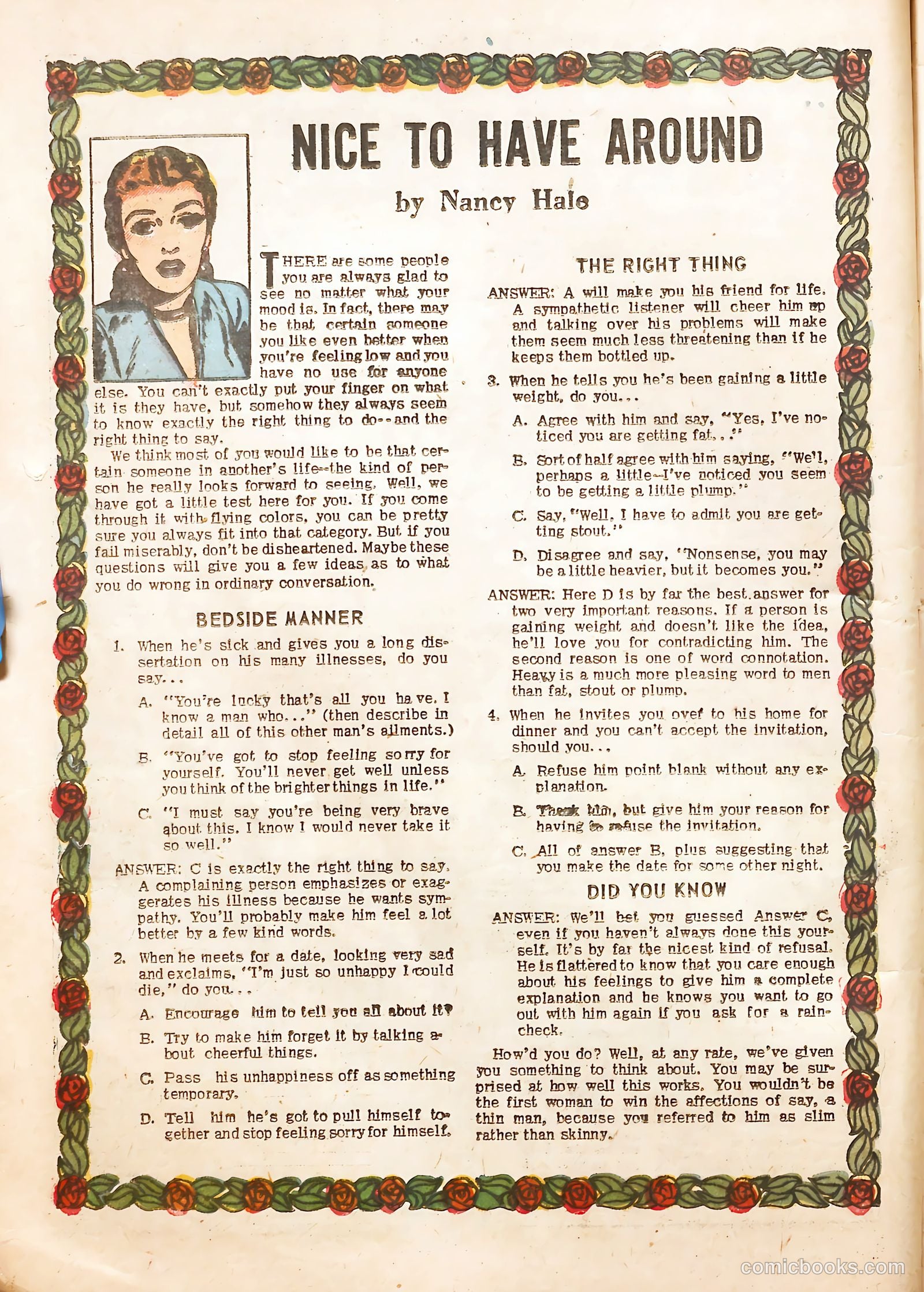 Young Love #32 (1952) — page 14 of 52