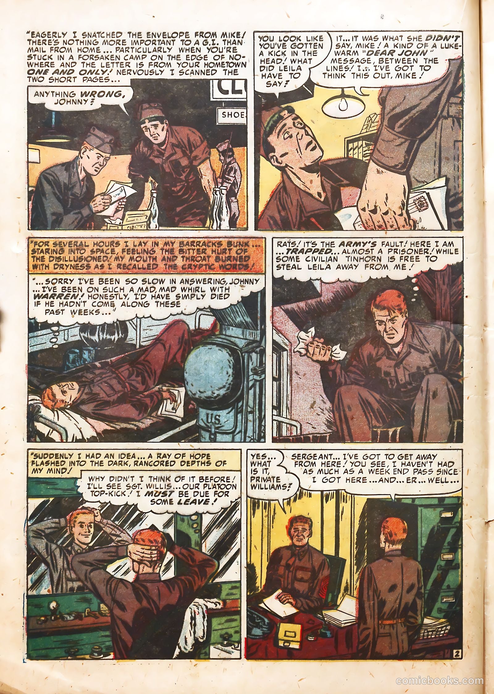 Young Love #32 (1952) — page 18 of 52