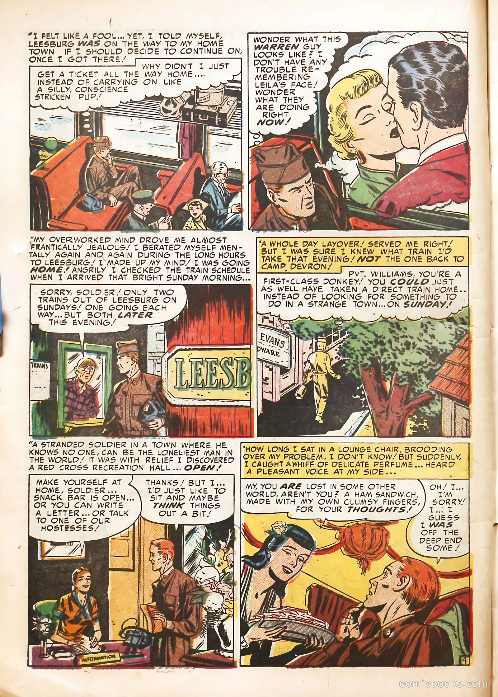 Young Love #32 (1952) — page 20 of 52