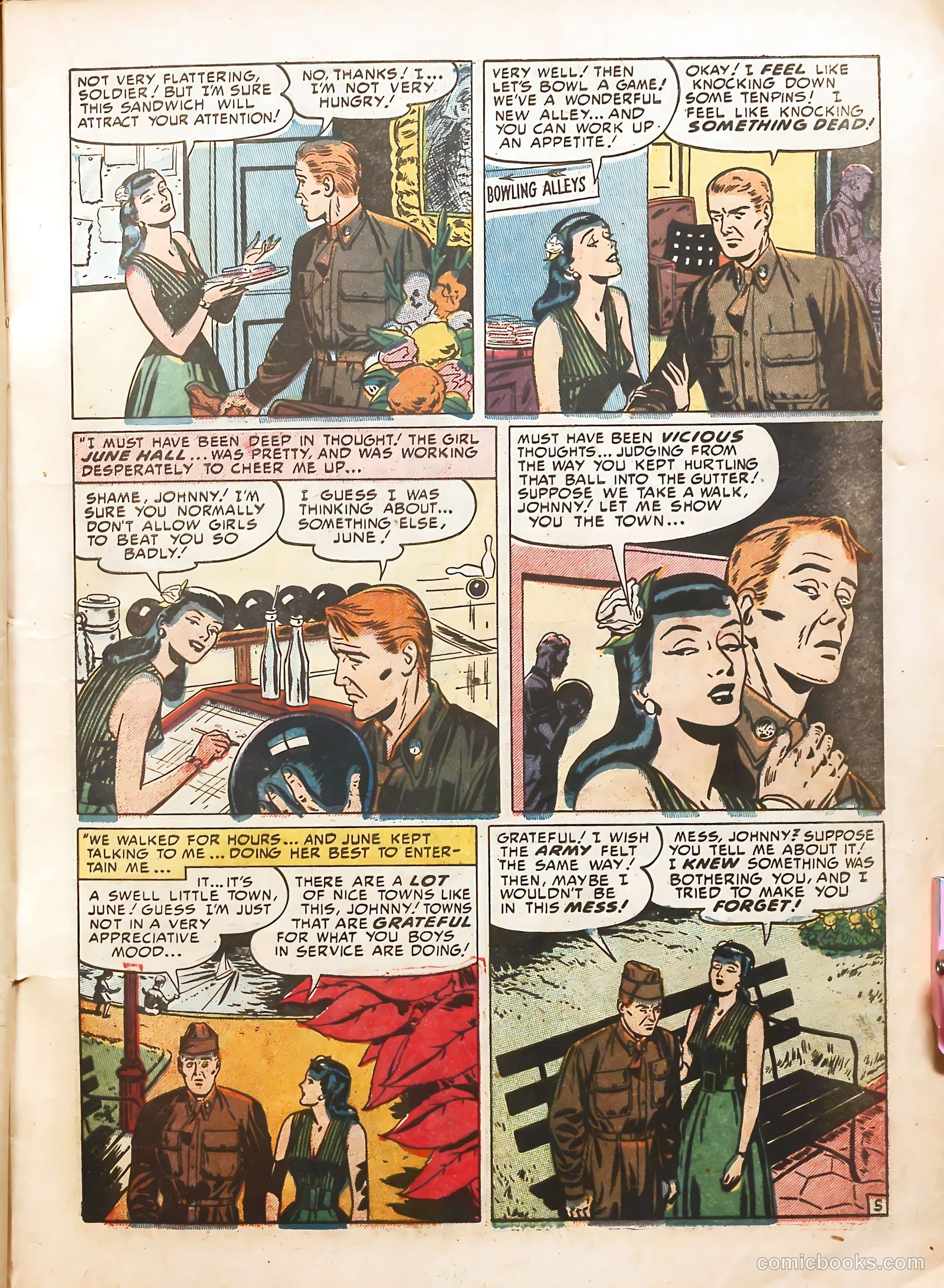Young Love #32 (1952) — page 21 of 52