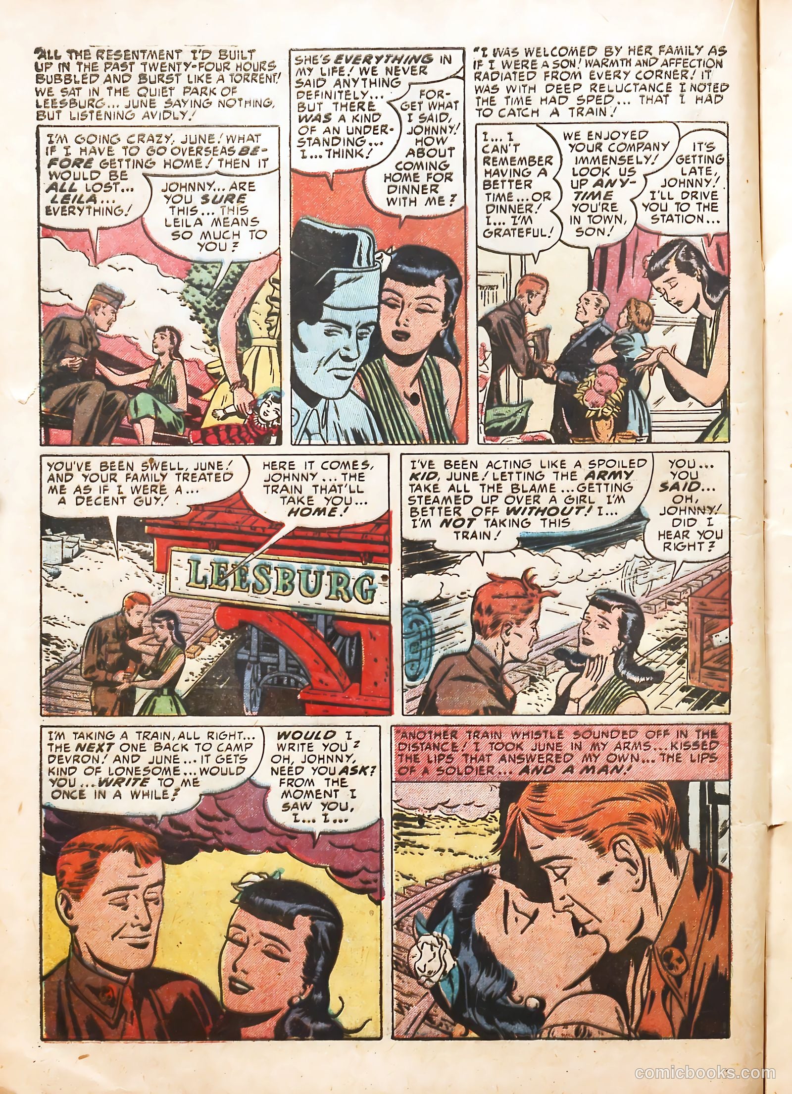 Young Love #32 (1952) — page 22 of 52