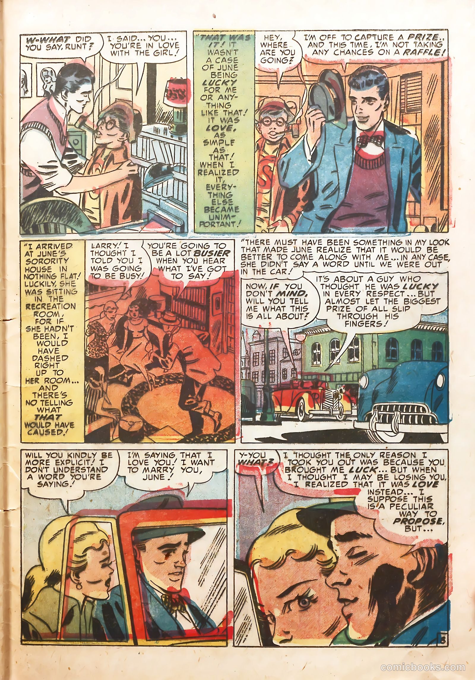 Young Love #32 (1952) — page 47 of 52