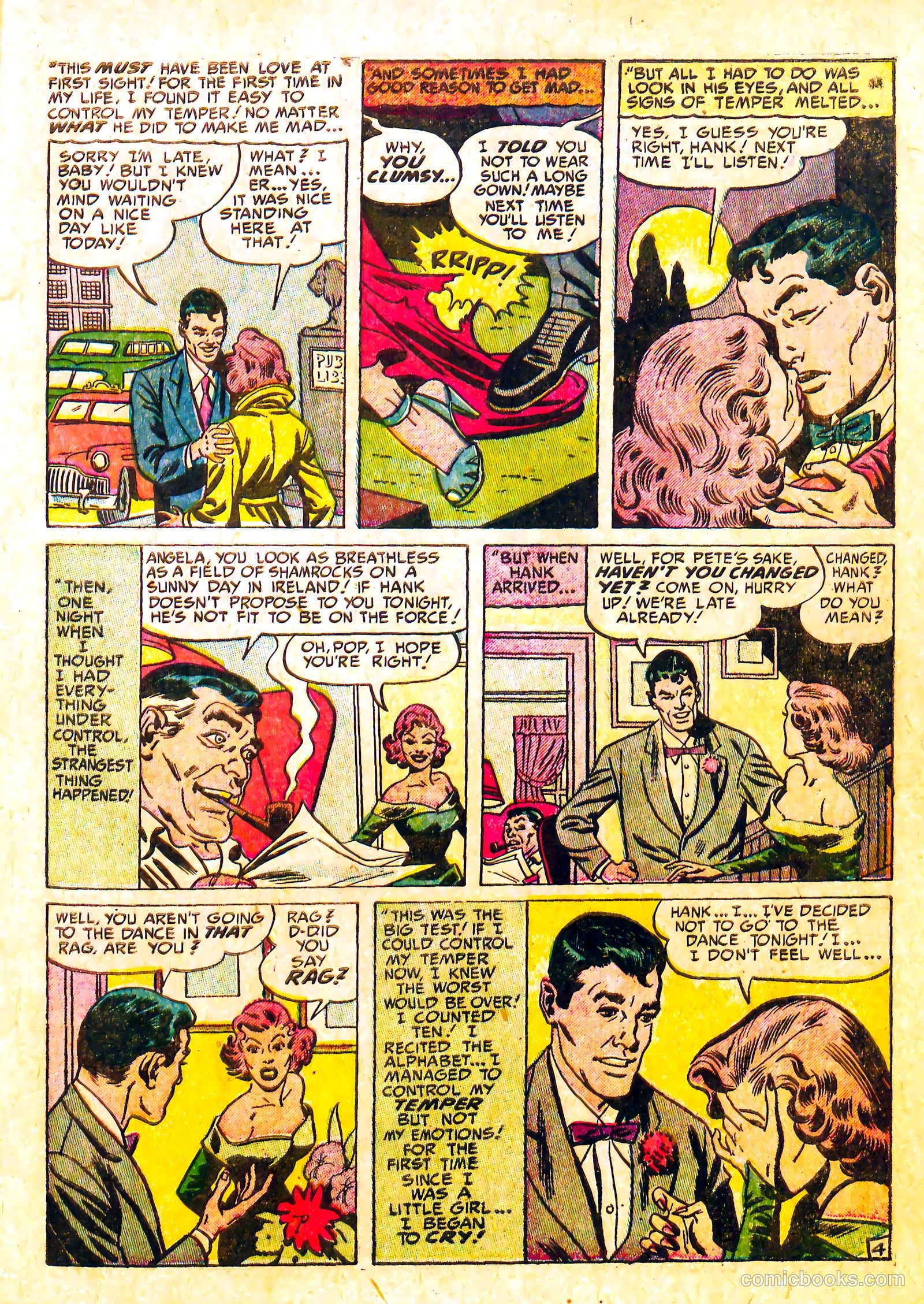 Young Love #33 (1949) — page 16 of 53