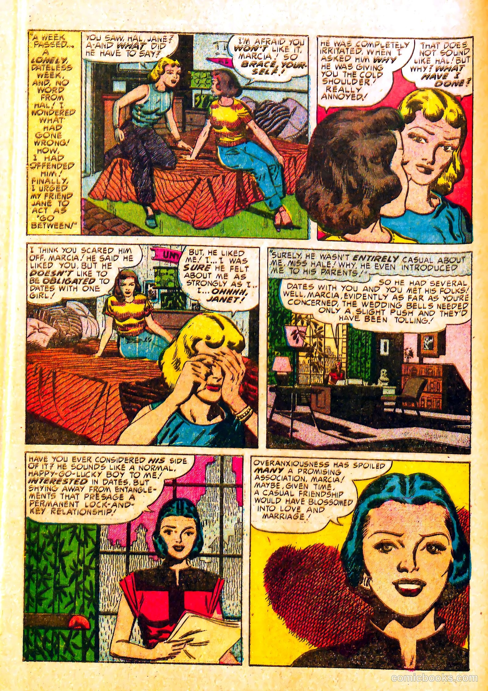 Young Love #33 (1949) — page 23 of 53