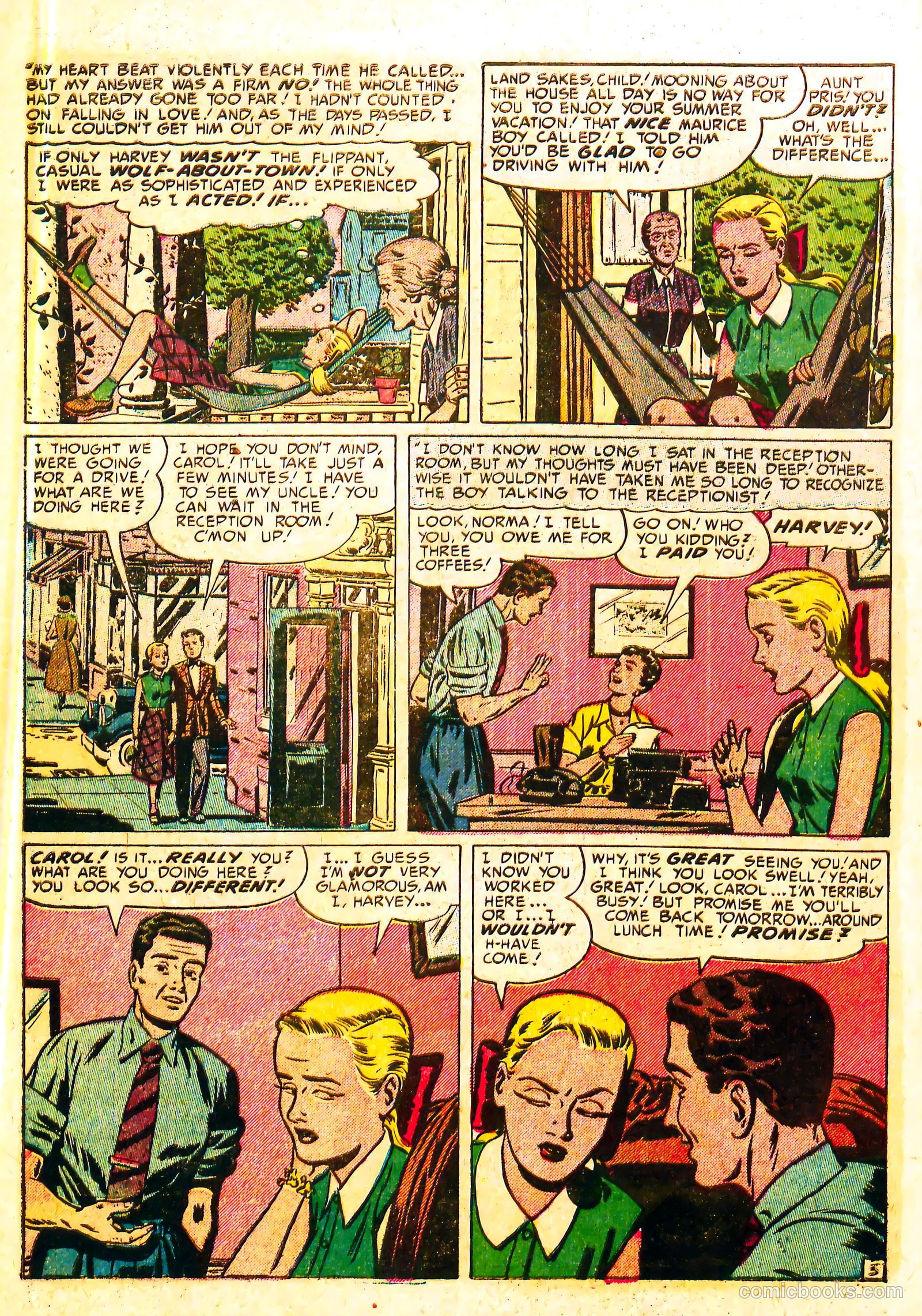 Young Love #33 (1949) — page 37 of 53