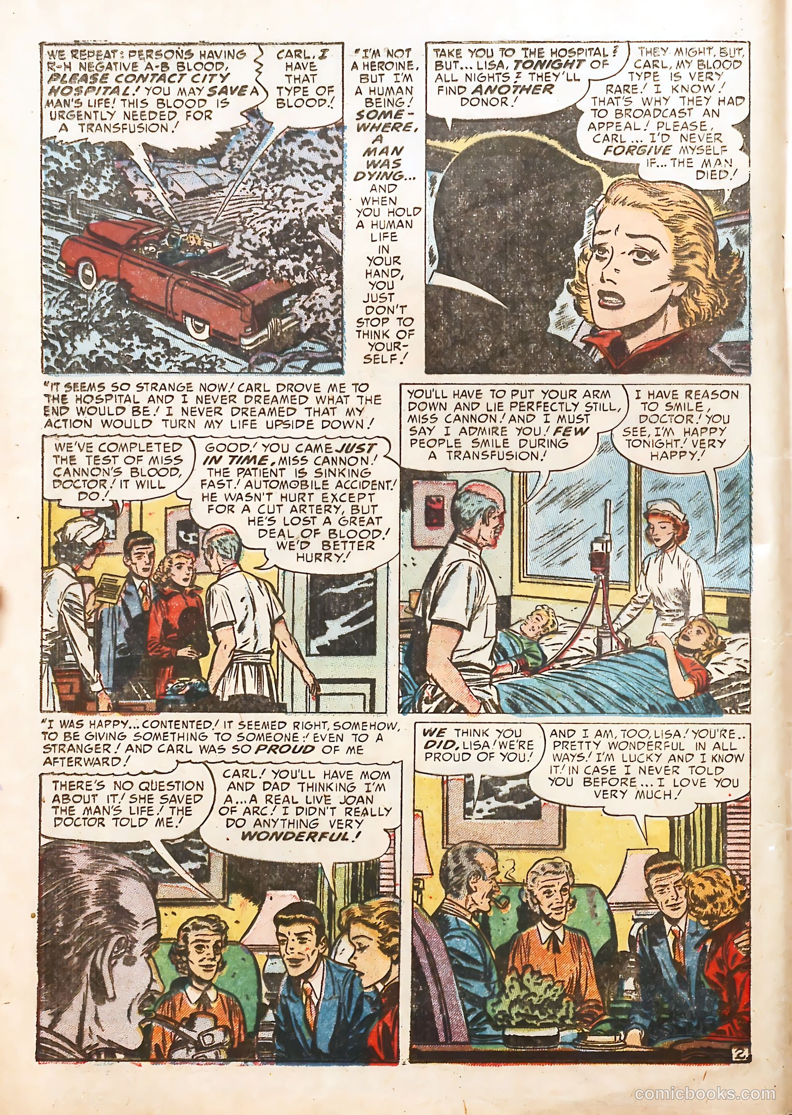 Young Love #34 (1952) — page 4 of 52