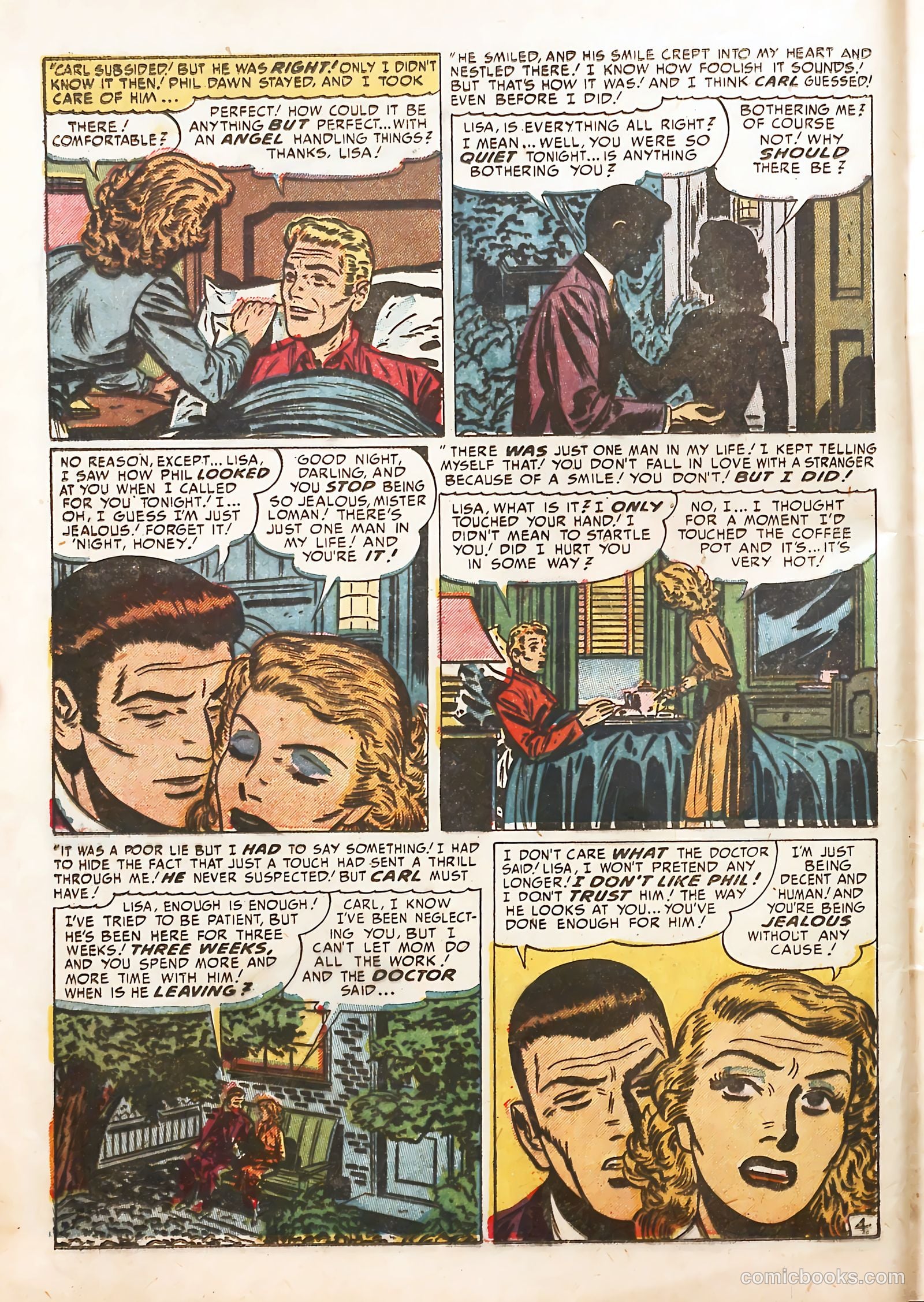 Young Love #34 (1952) — page 6 of 52