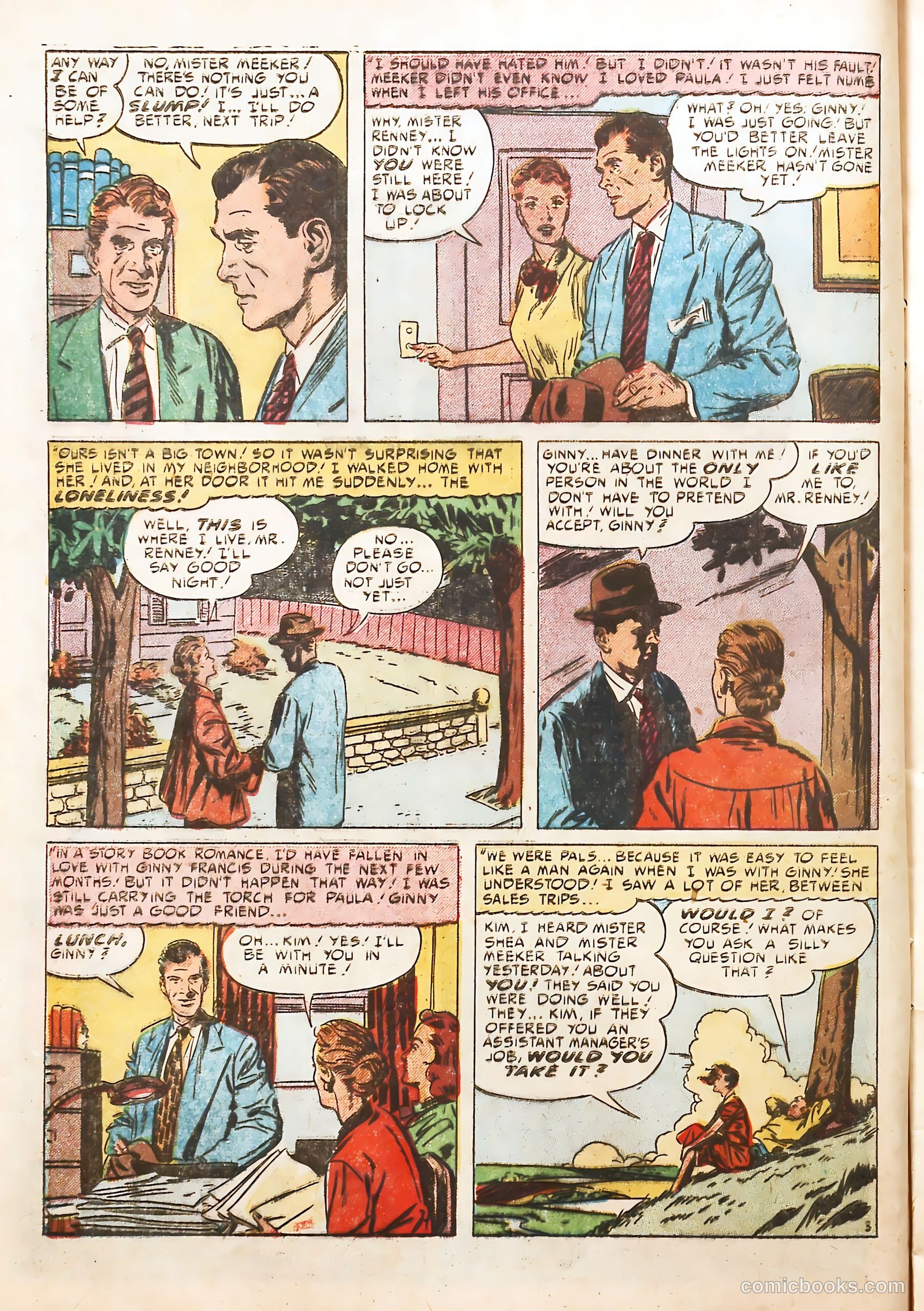 Young Love #34 (1952) — page 16 of 52