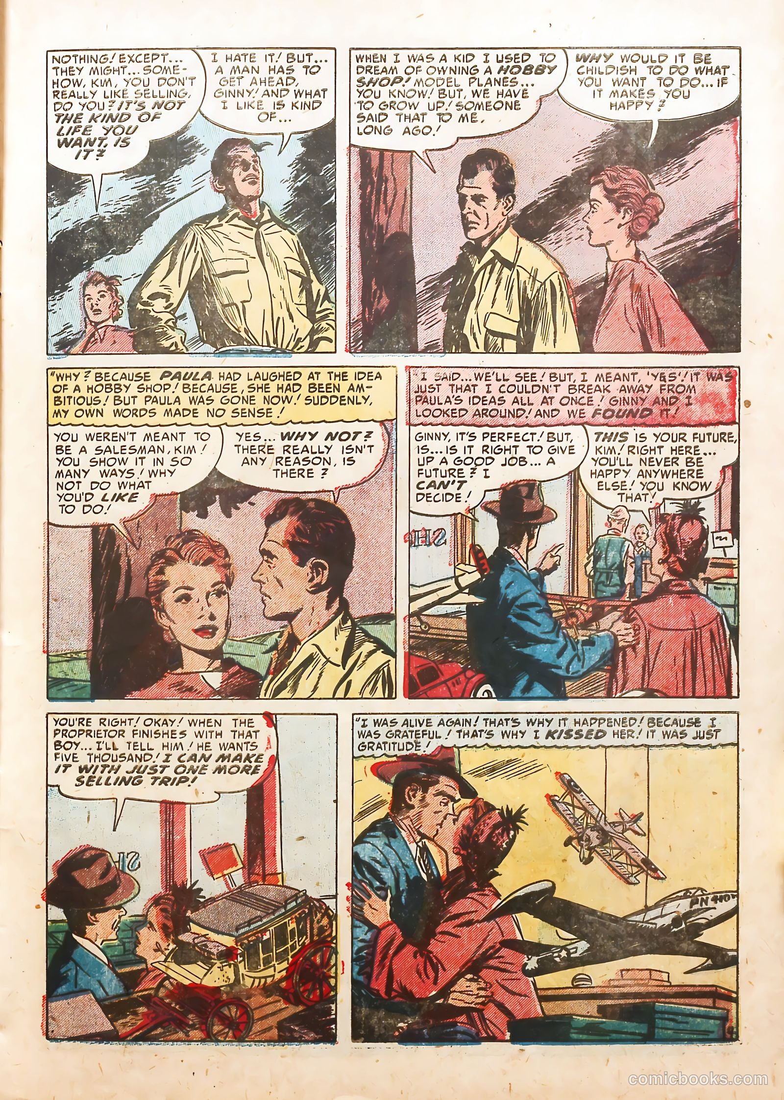 Young Love #34 (1952) — page 17 of 52