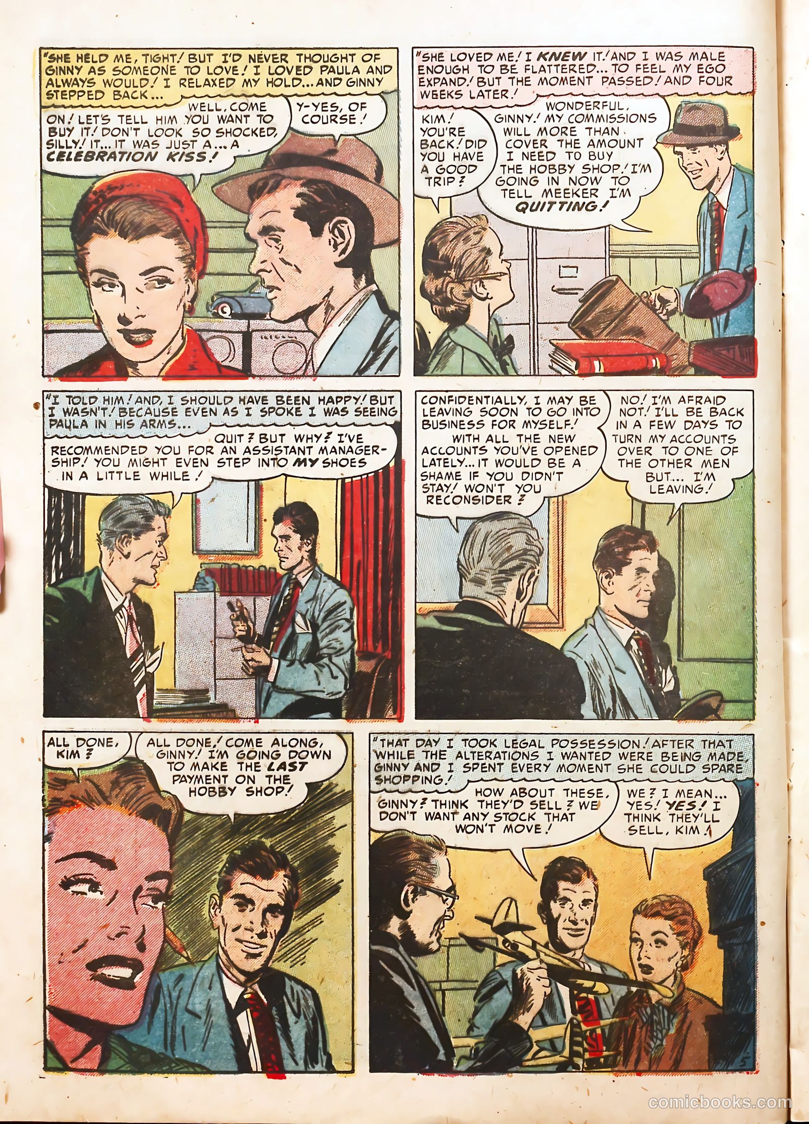Young Love #34 (1952) — page 18 of 52