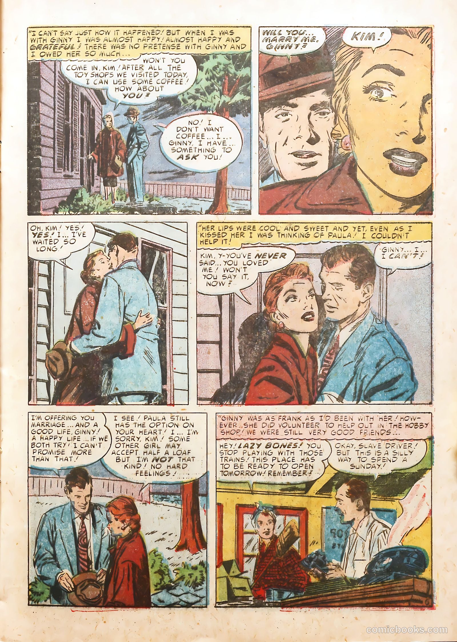 Young Love #34 (1952) — page 19 of 52