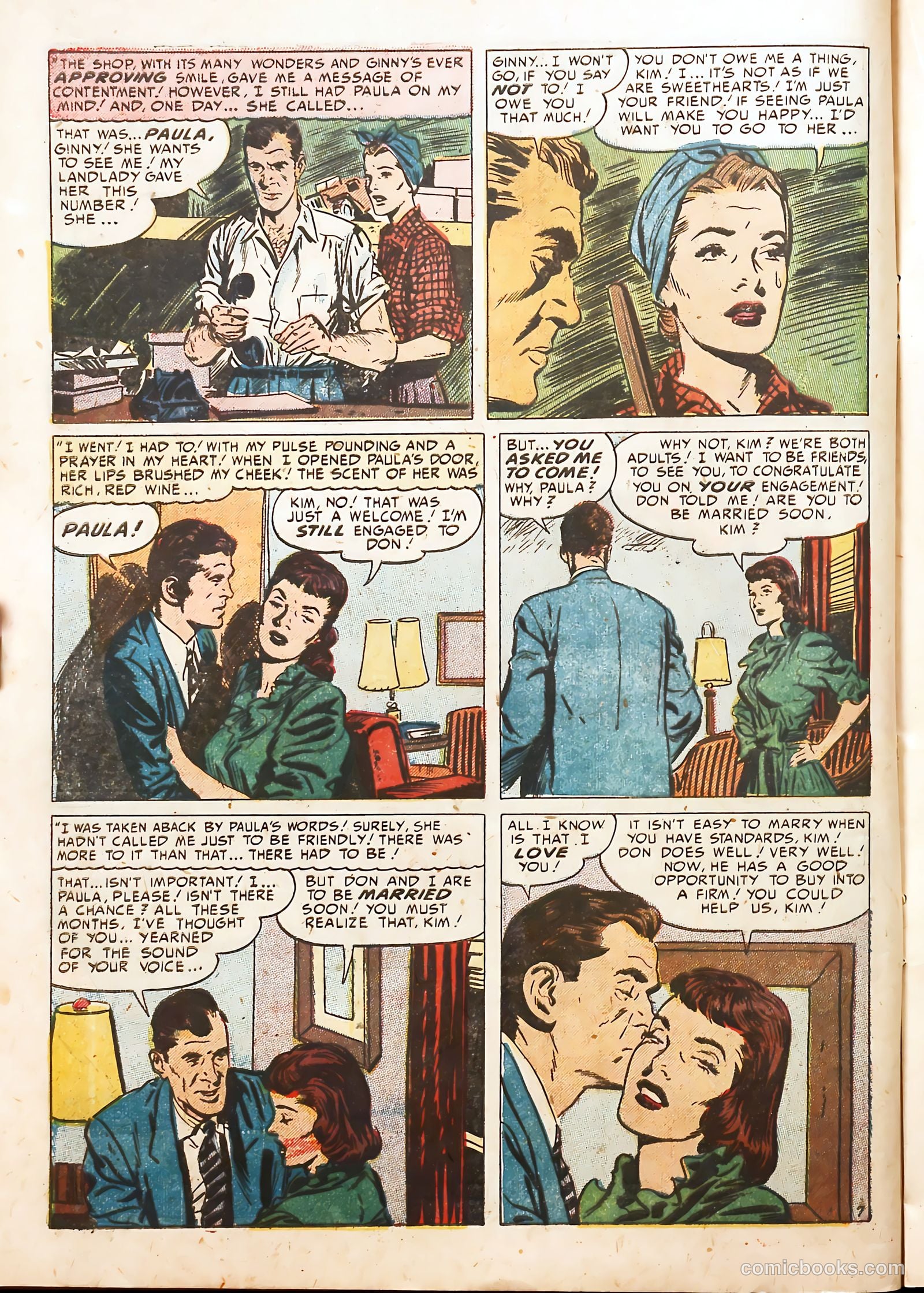 Young Love #34 (1952) — page 20 of 52