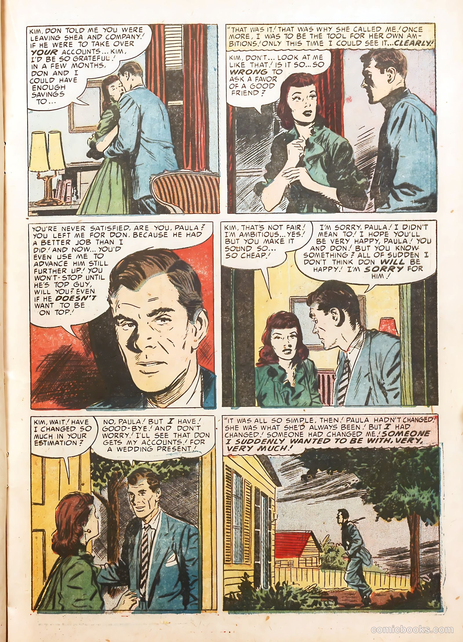 Young Love #34 (1952) — page 21 of 52