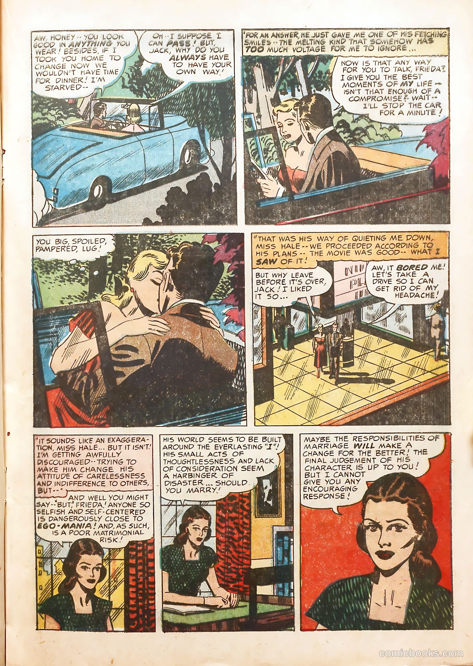 Young Love #34 (1952) — page 25 of 52