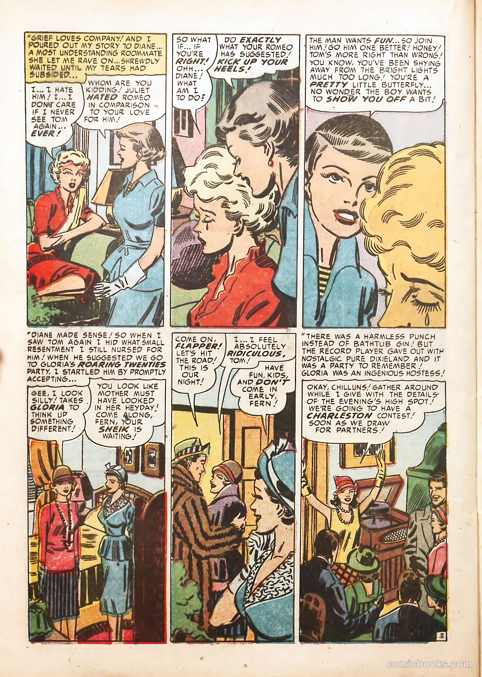 Young Love #34 (1952) — page 30 of 52