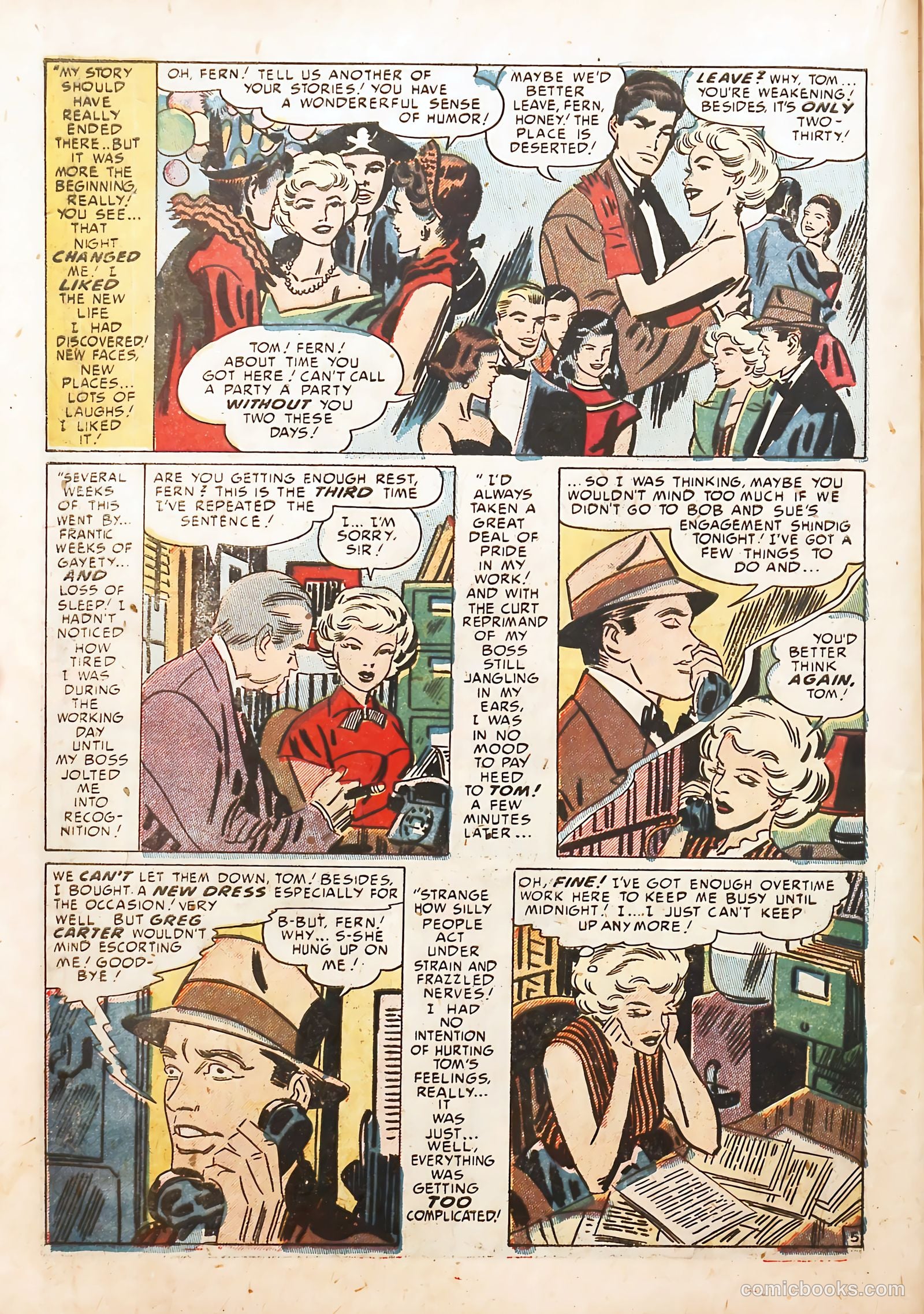 Young Love #34 (1952) — page 32 of 52