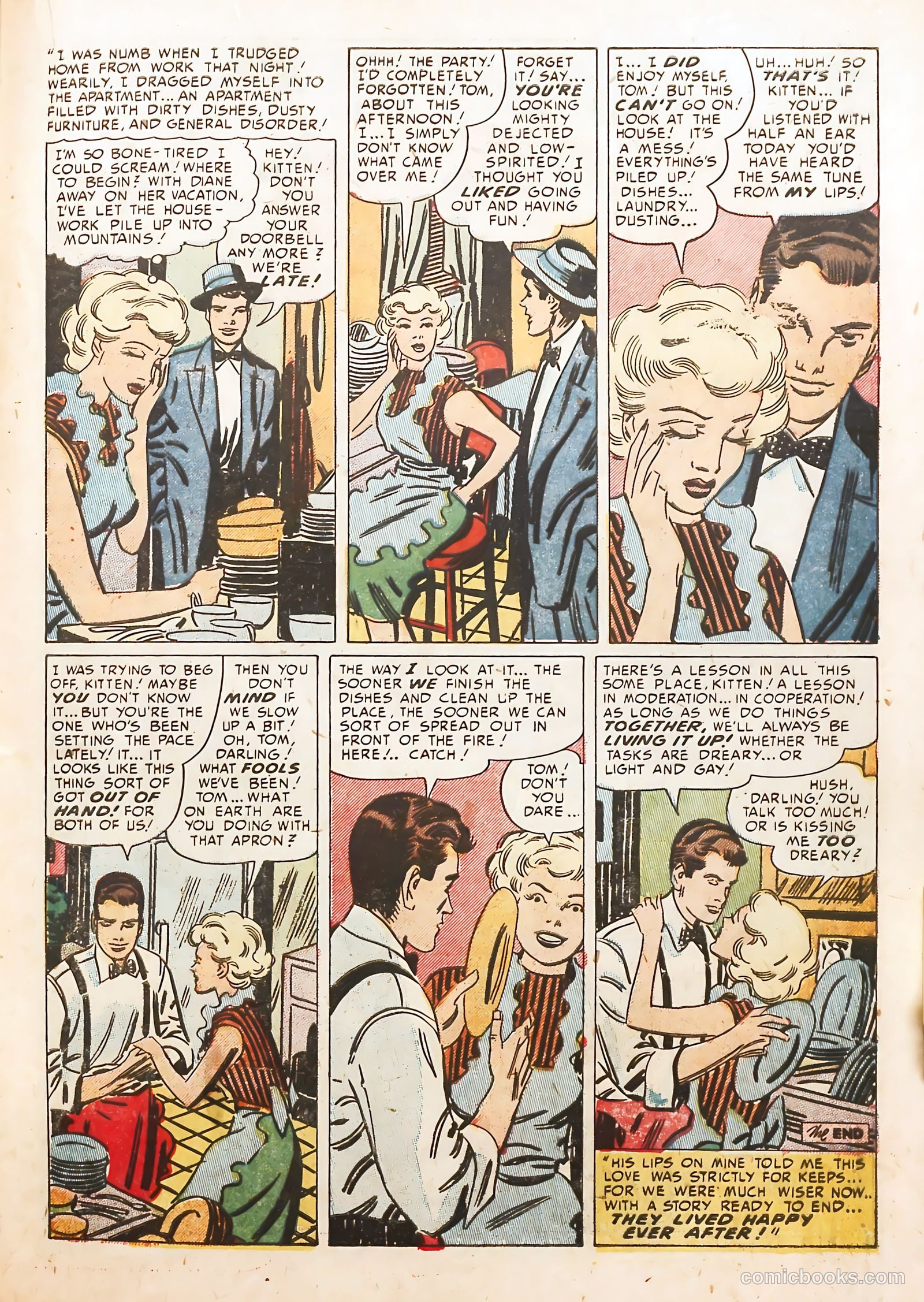 Young Love #34 (1952) — page 33 of 52