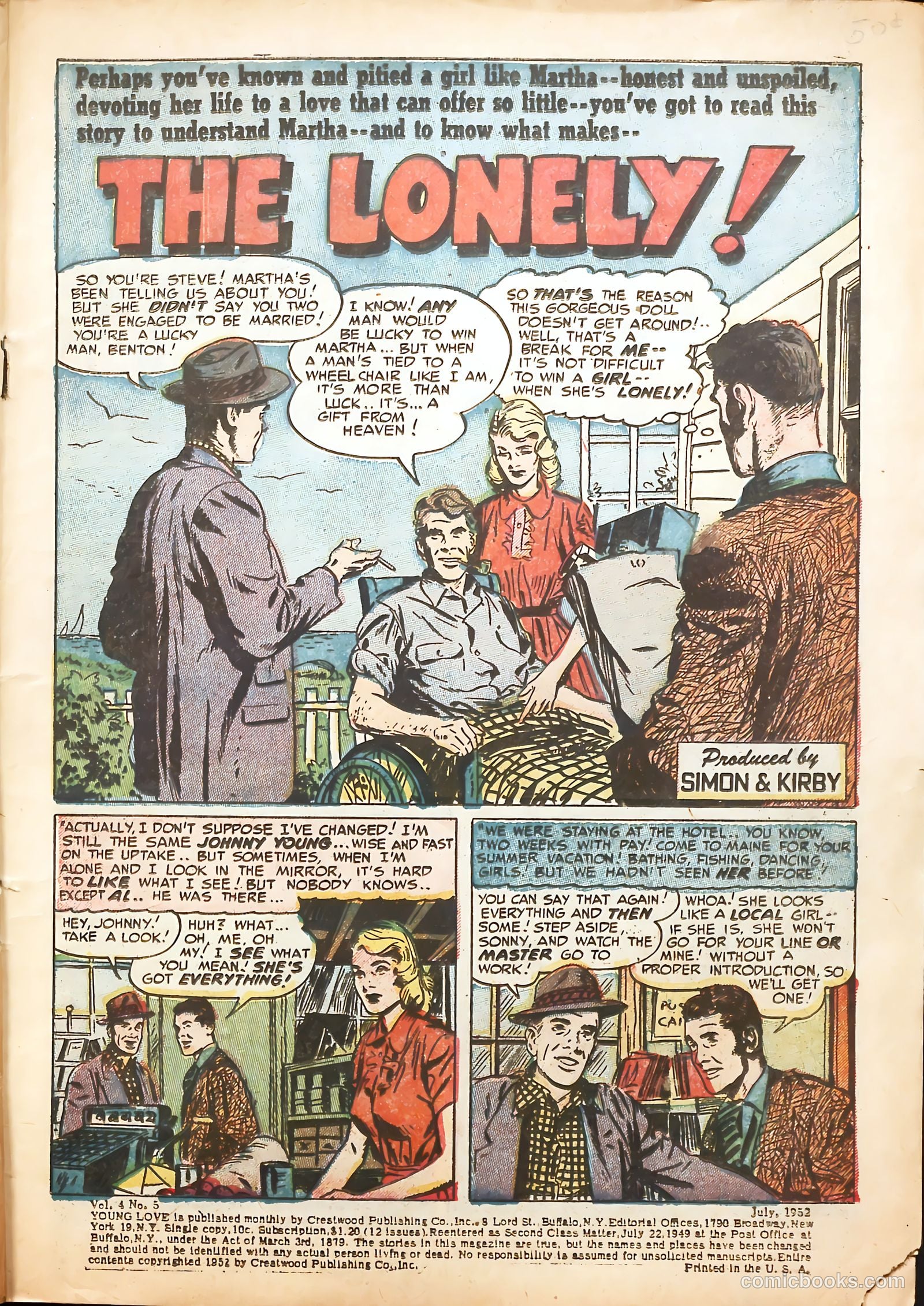 Young Love #35 (1952) — page 3 of 45