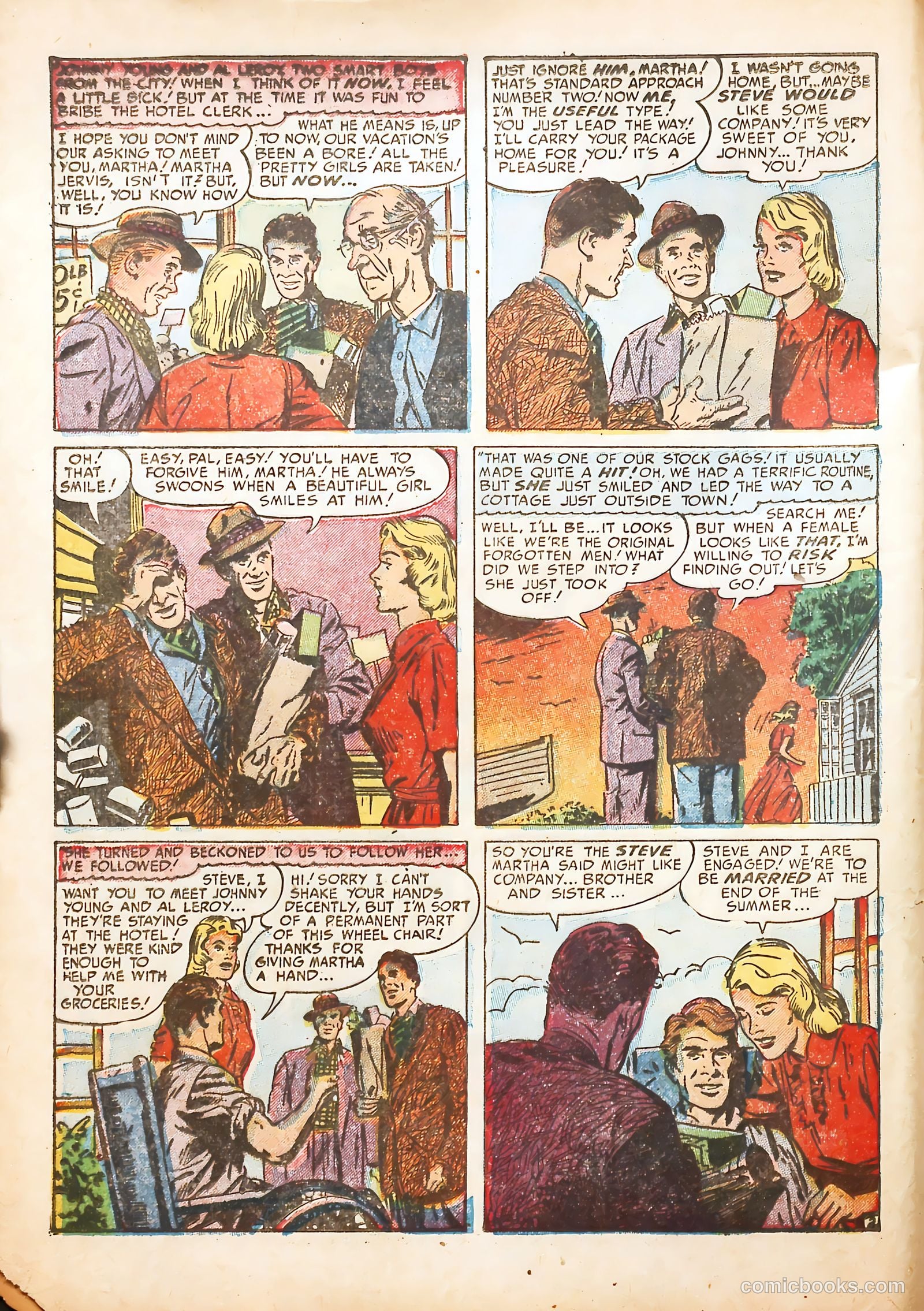Young Love #35 (1952) — page 4 of 45