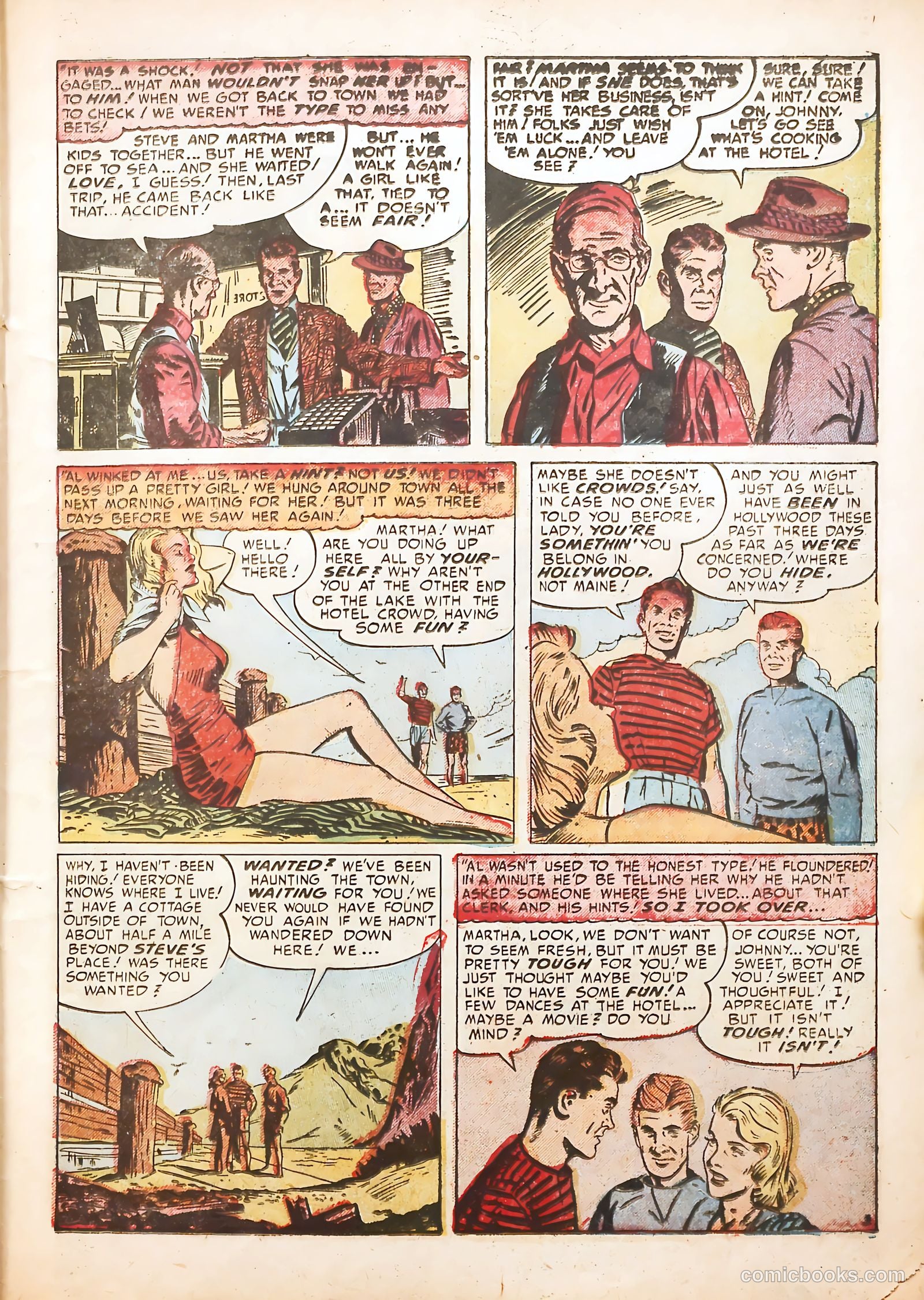 Young Love #35 (1952) — page 5 of 45