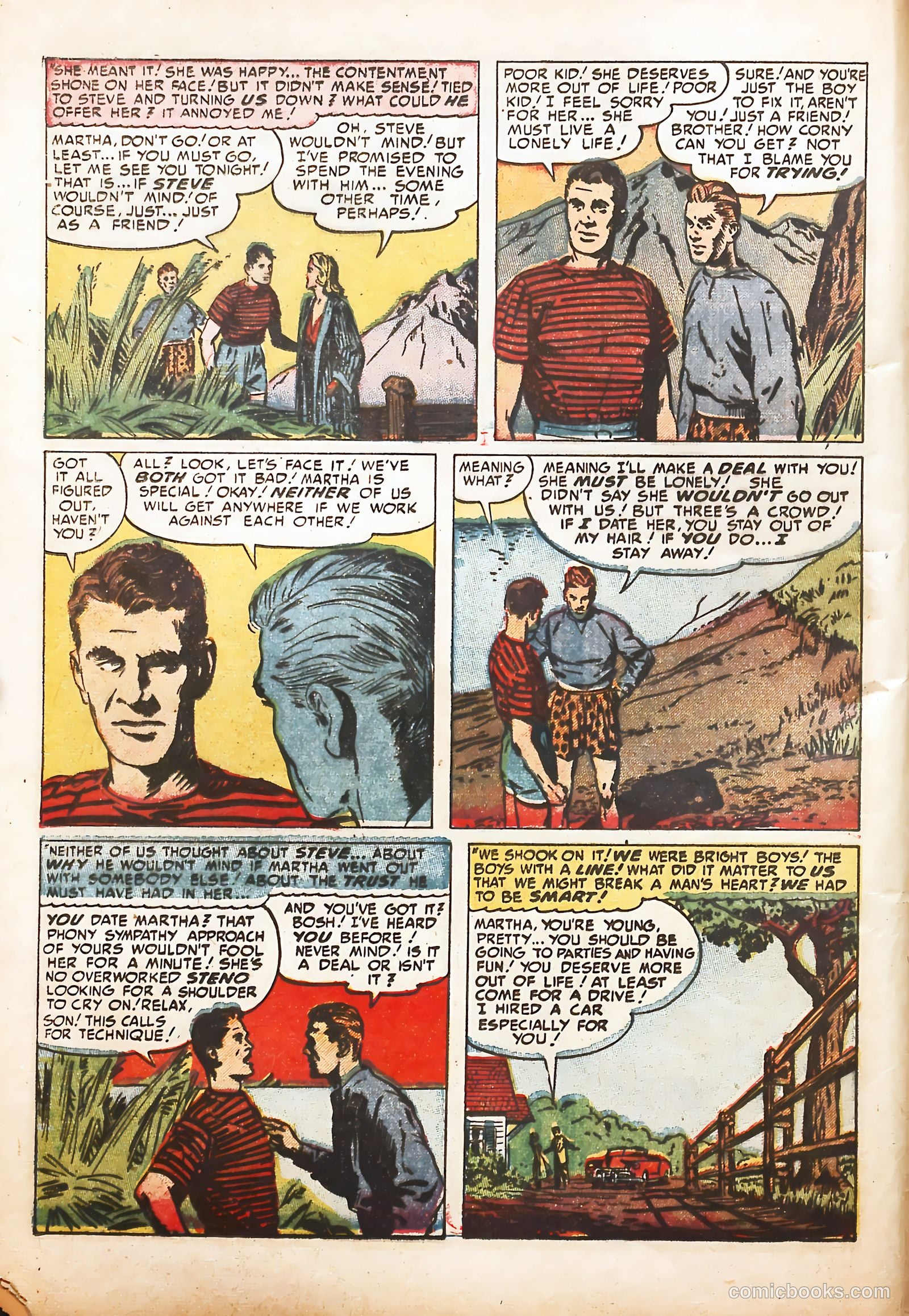 Young Love #35 (1952) — page 6 of 45